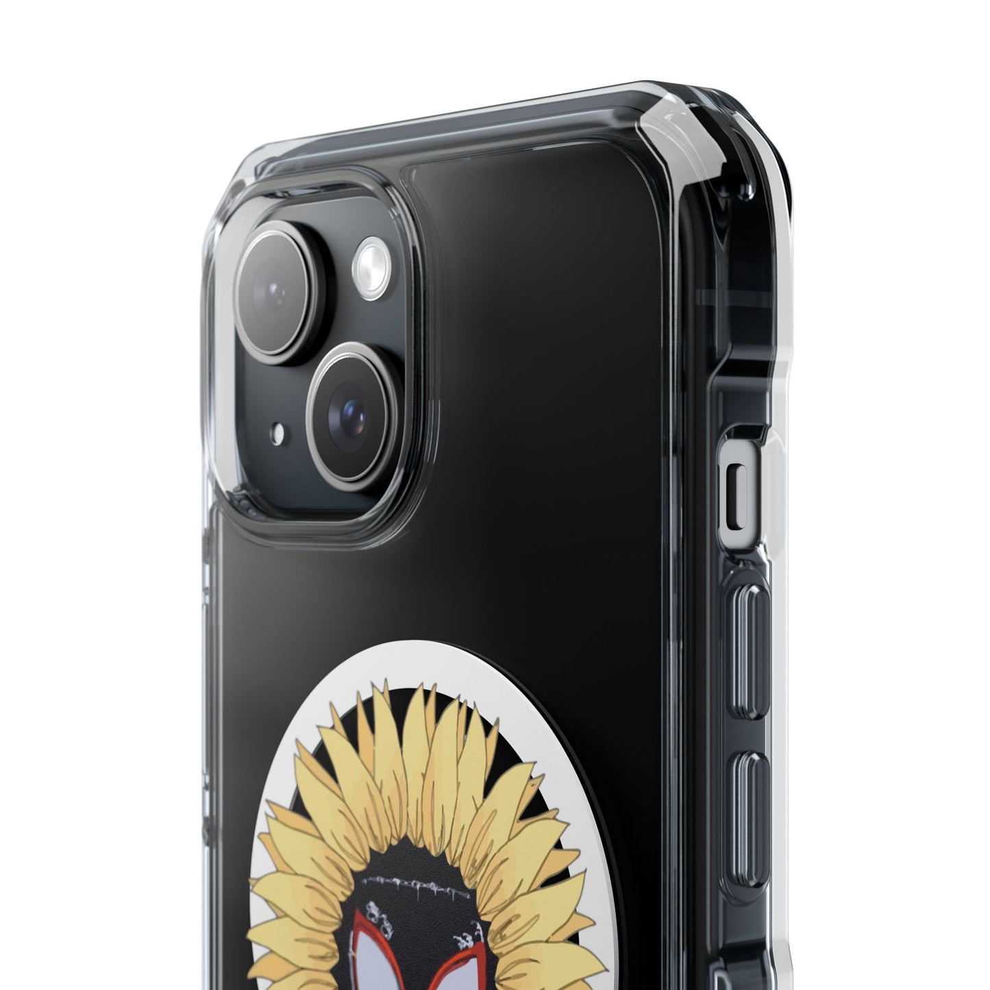 Sunflower Mask Illustration Magnetic Impact Case