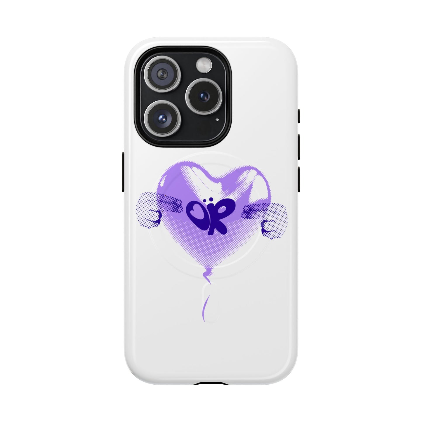Heart Balloon OR Pop Art Tough Magnetic phone case