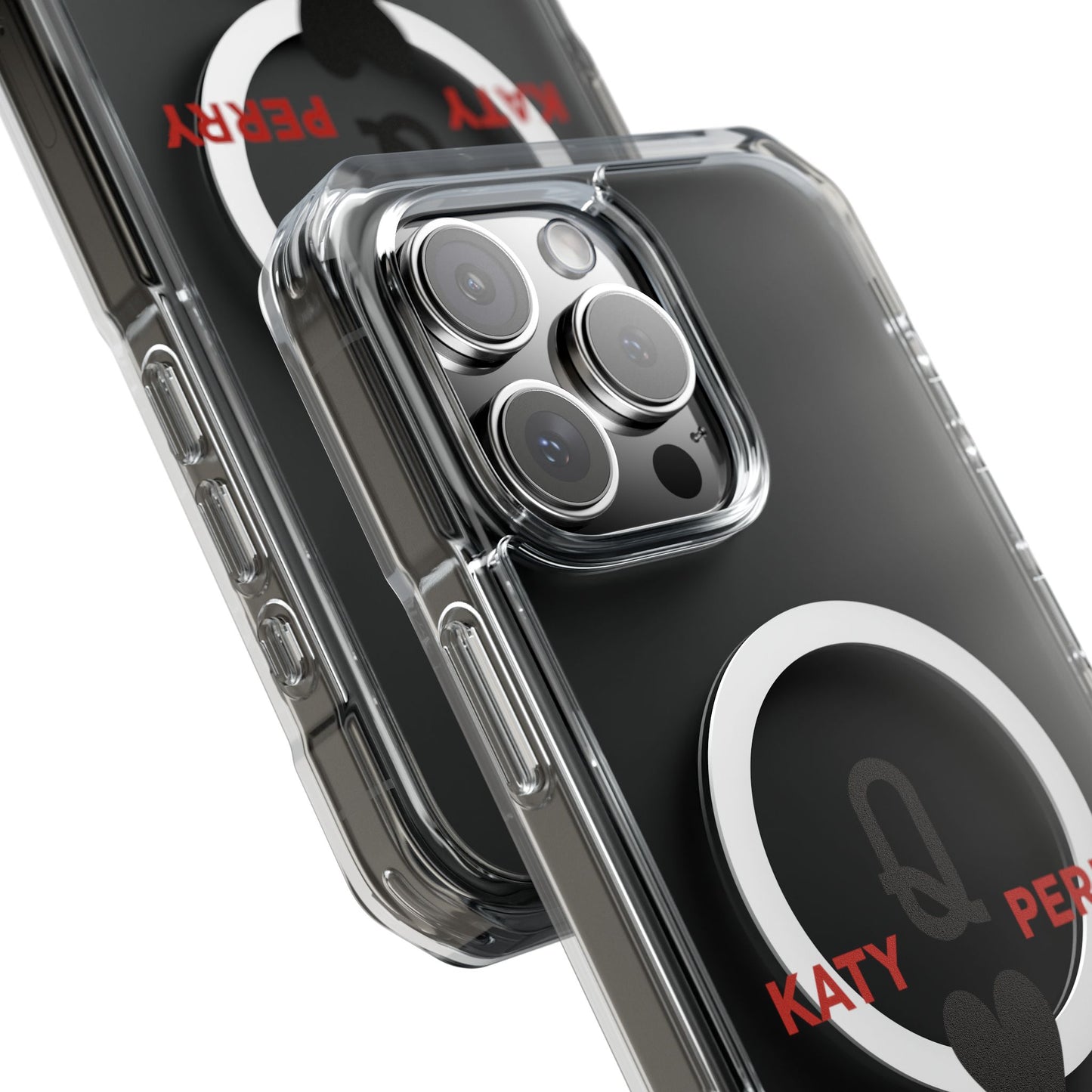 Dual Name Impact Magnetic Clear Impact cases