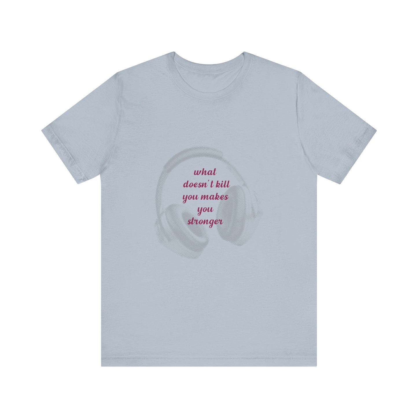 Stronger Soundwaves Unisex Jersey short sleeve tee