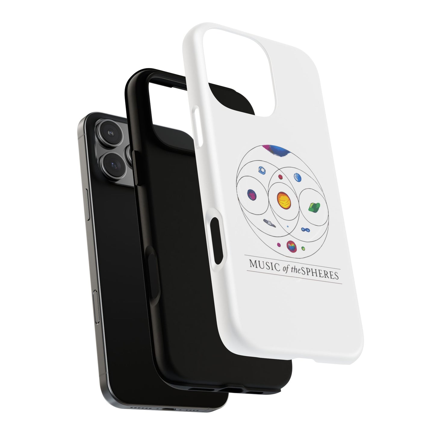Colorful Planetary Orbit Diagram Tough Magnetic Case