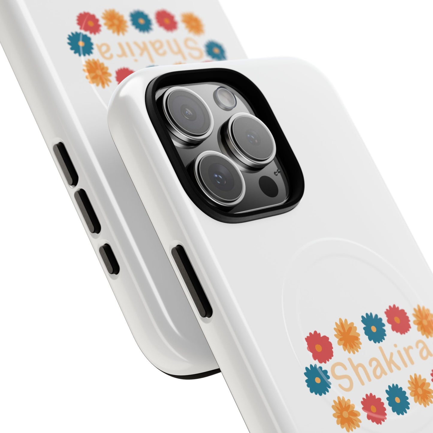 Retro Floral Groove Tough Magnetic case