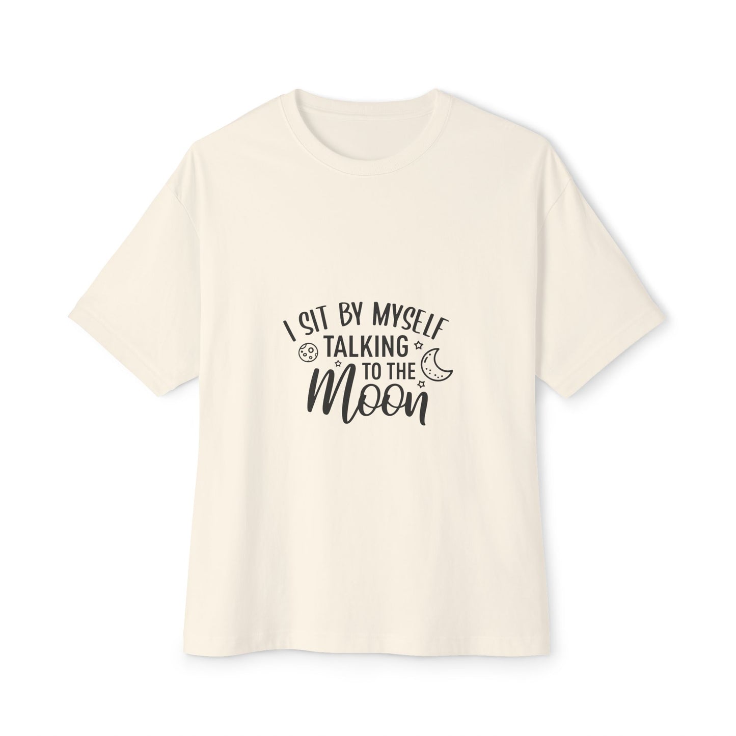 Night Talks Celestial Unisex Oversized Boxy Tee