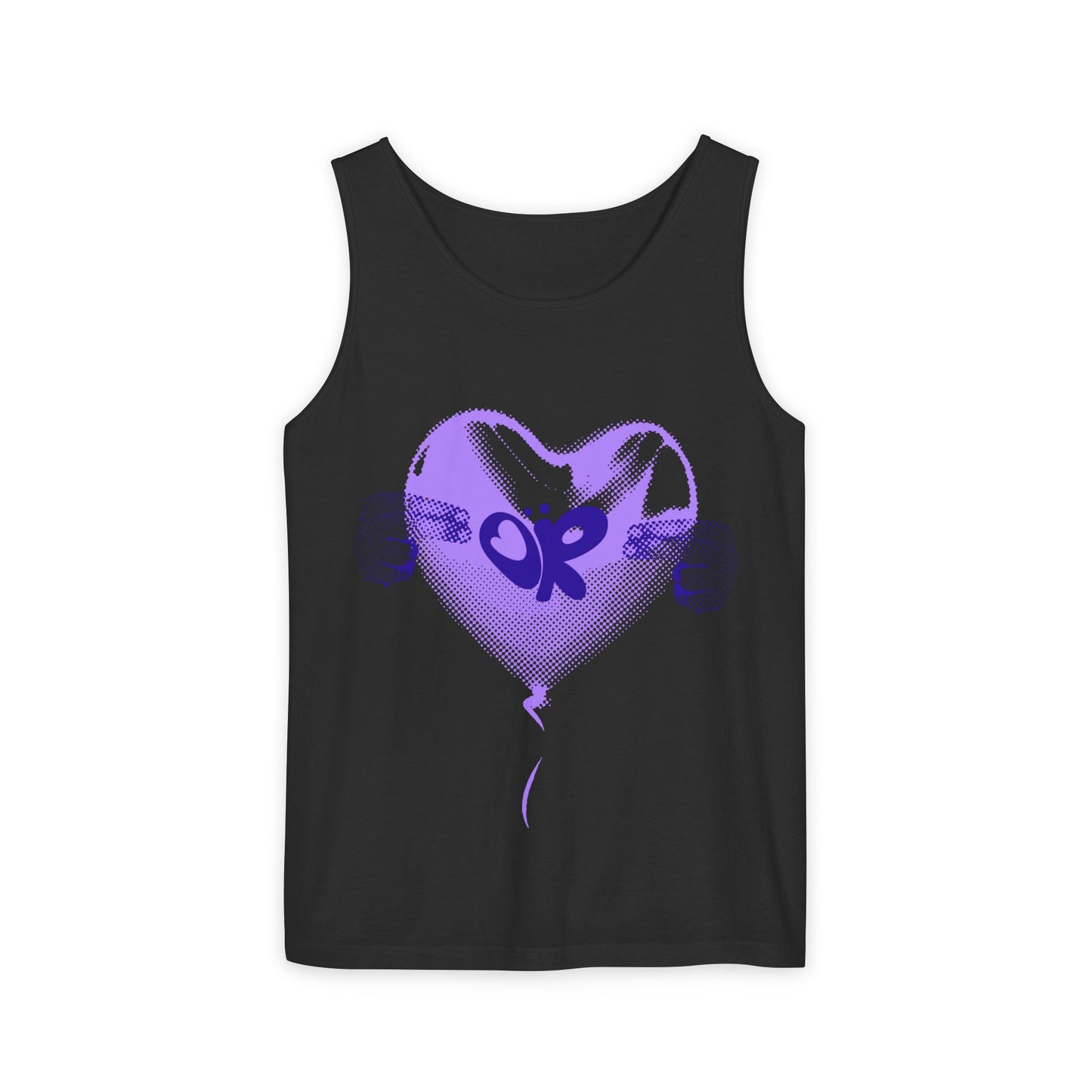 Heart Balloon OR Pop Art-Dyed Tank Top