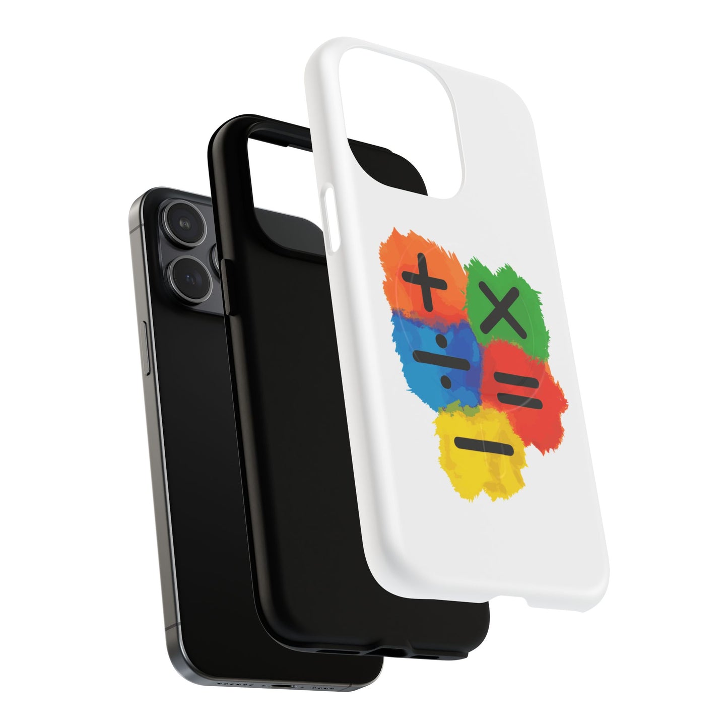 Orange Equals Symbol Tough Magnetic case