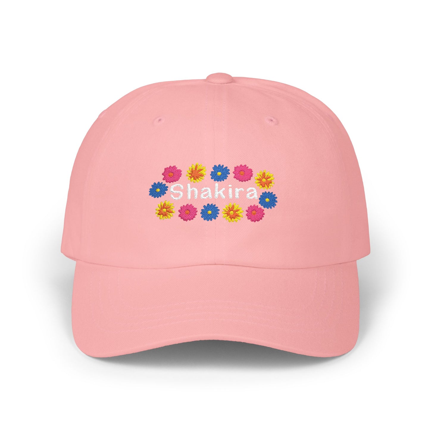Retro Floral Groove Classic dad cap