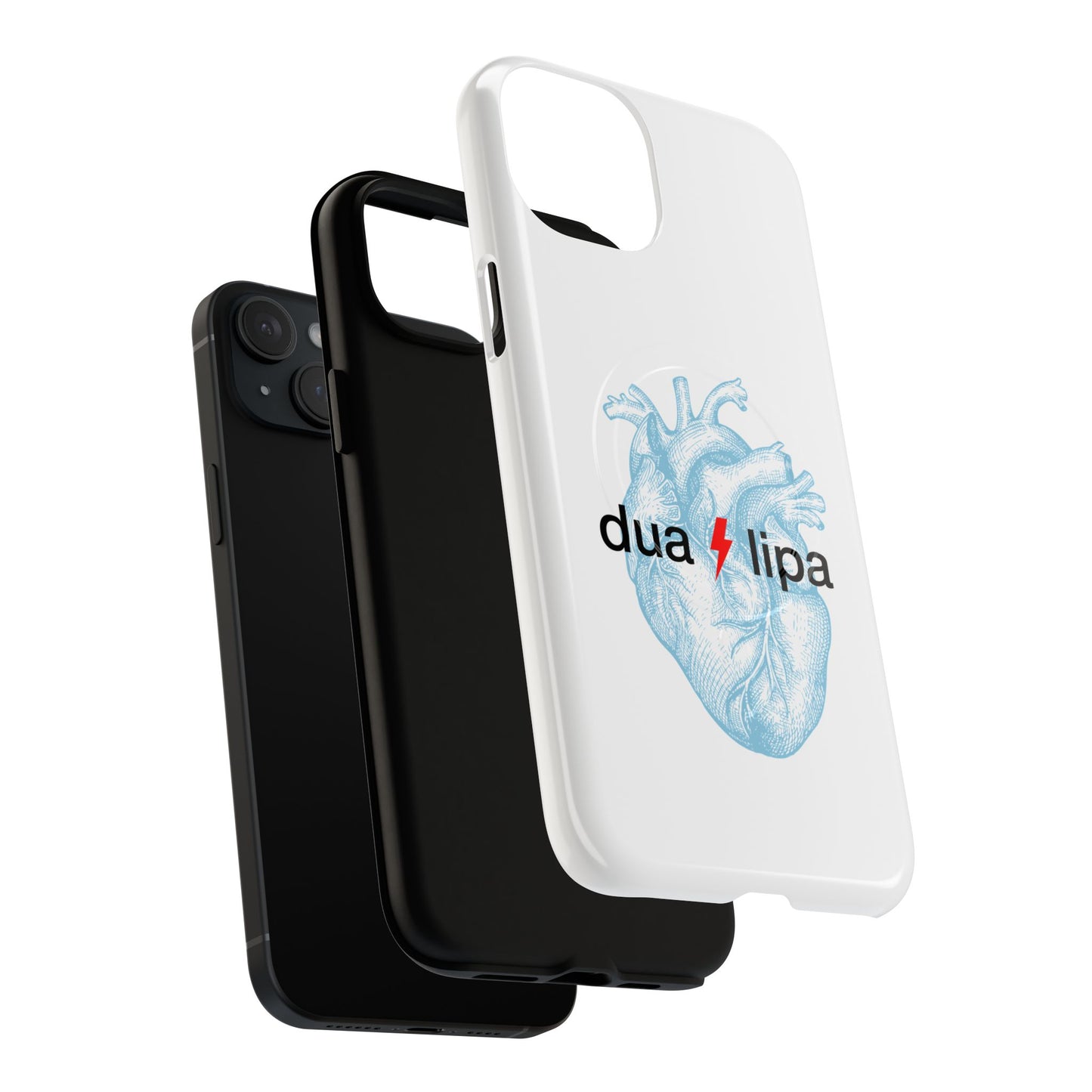 Electro Heart Illustration Tough Magnetic Case