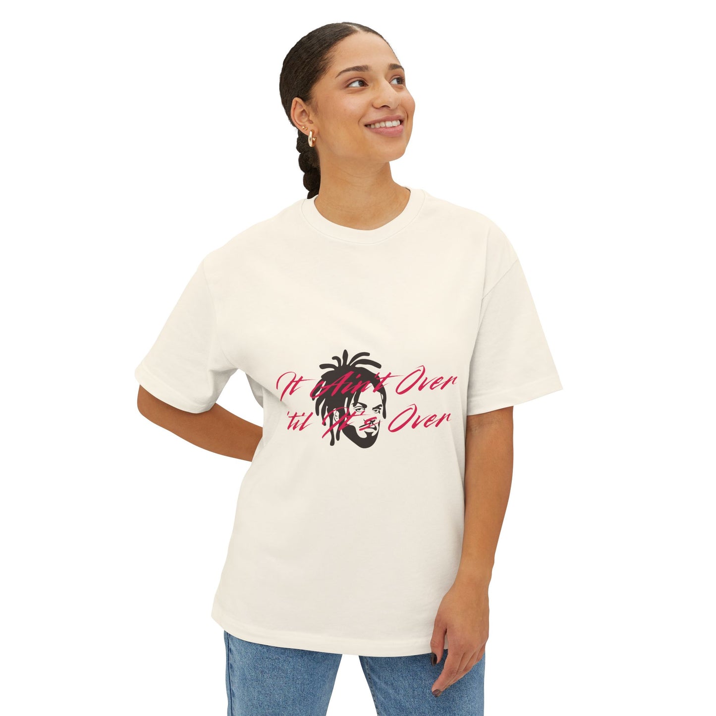 Still Not Over Unisex Oversized Boxy tee