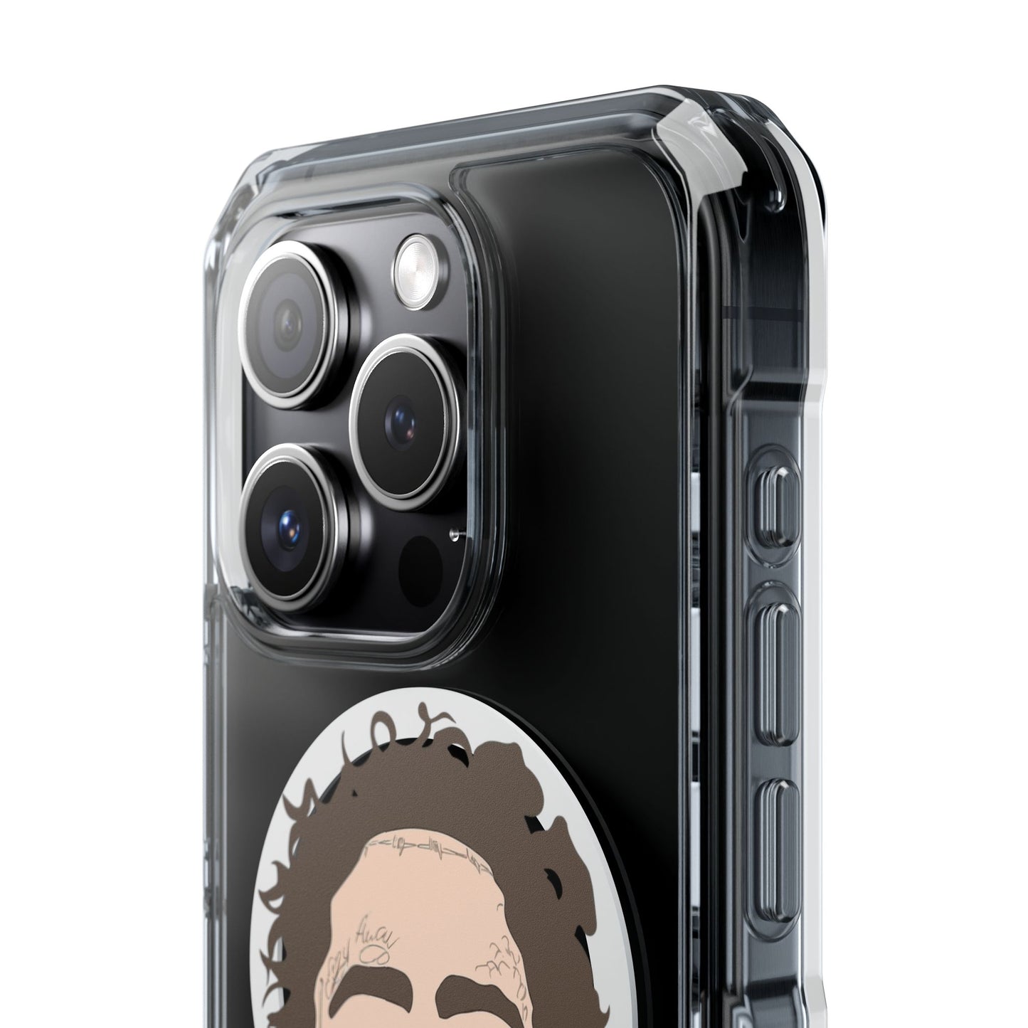 Minimalist Tongue Out Cartoon Face Magnetic Impact Case