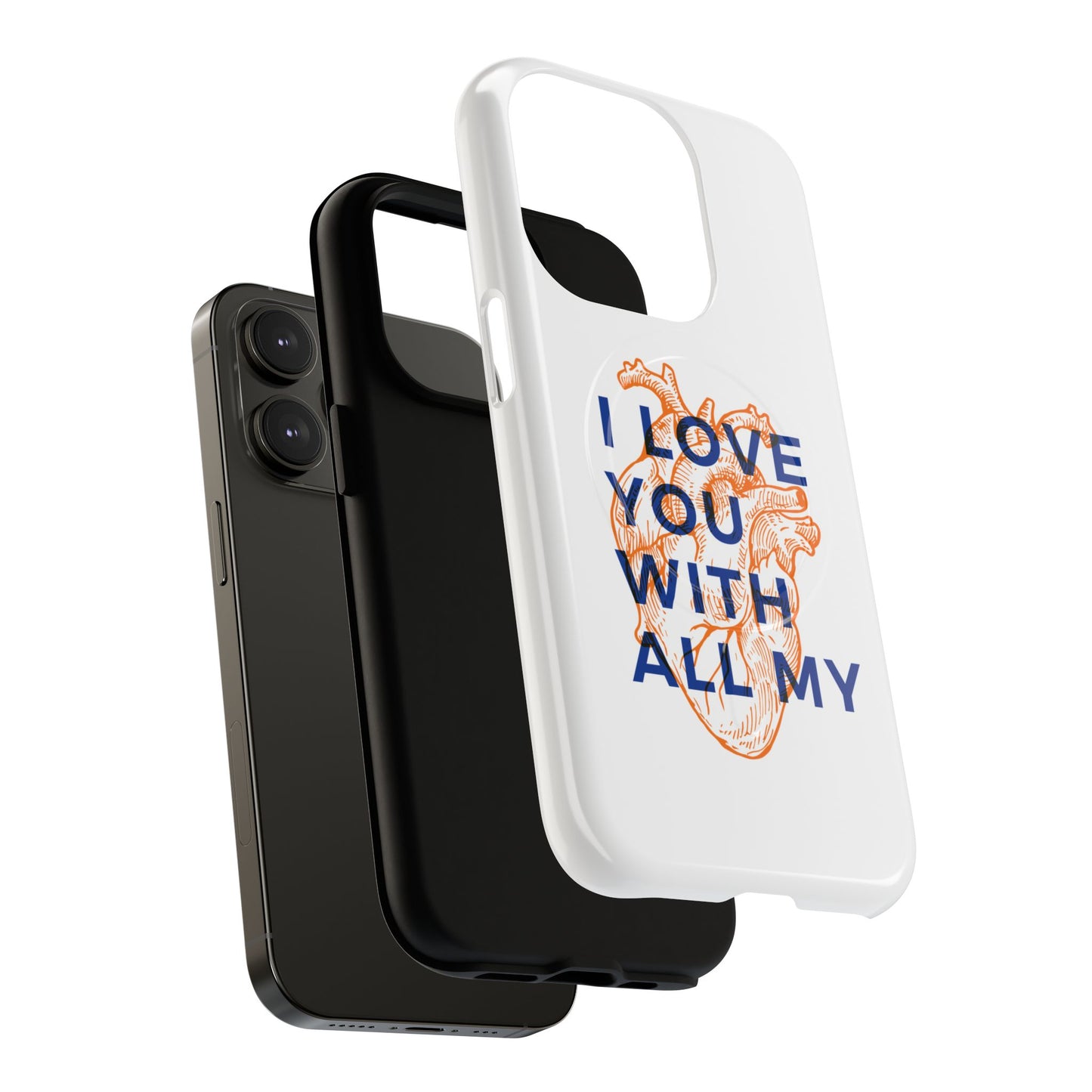 All My Heart Anatomical Art Tough Magnetic Case