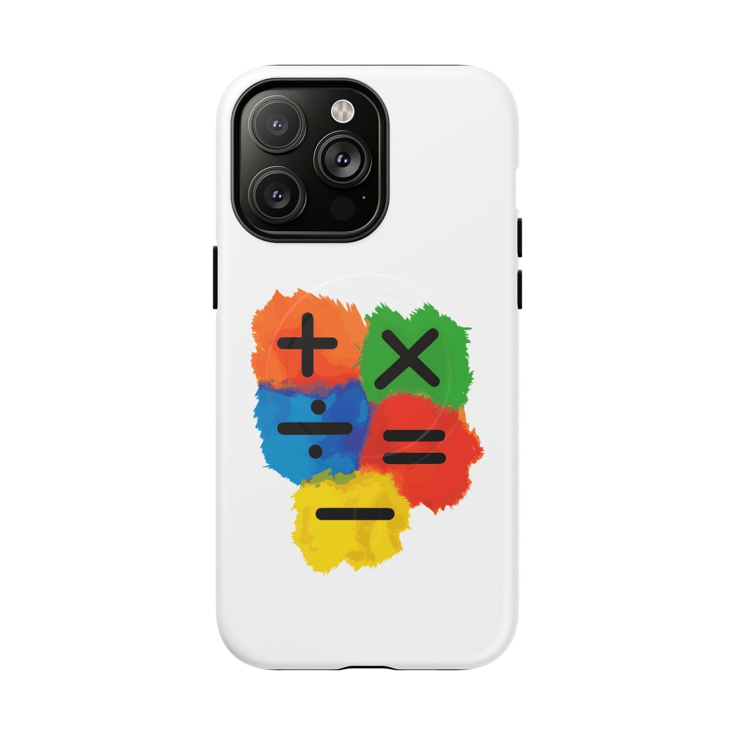 Orange Equals Symbol Tough Magnetic case