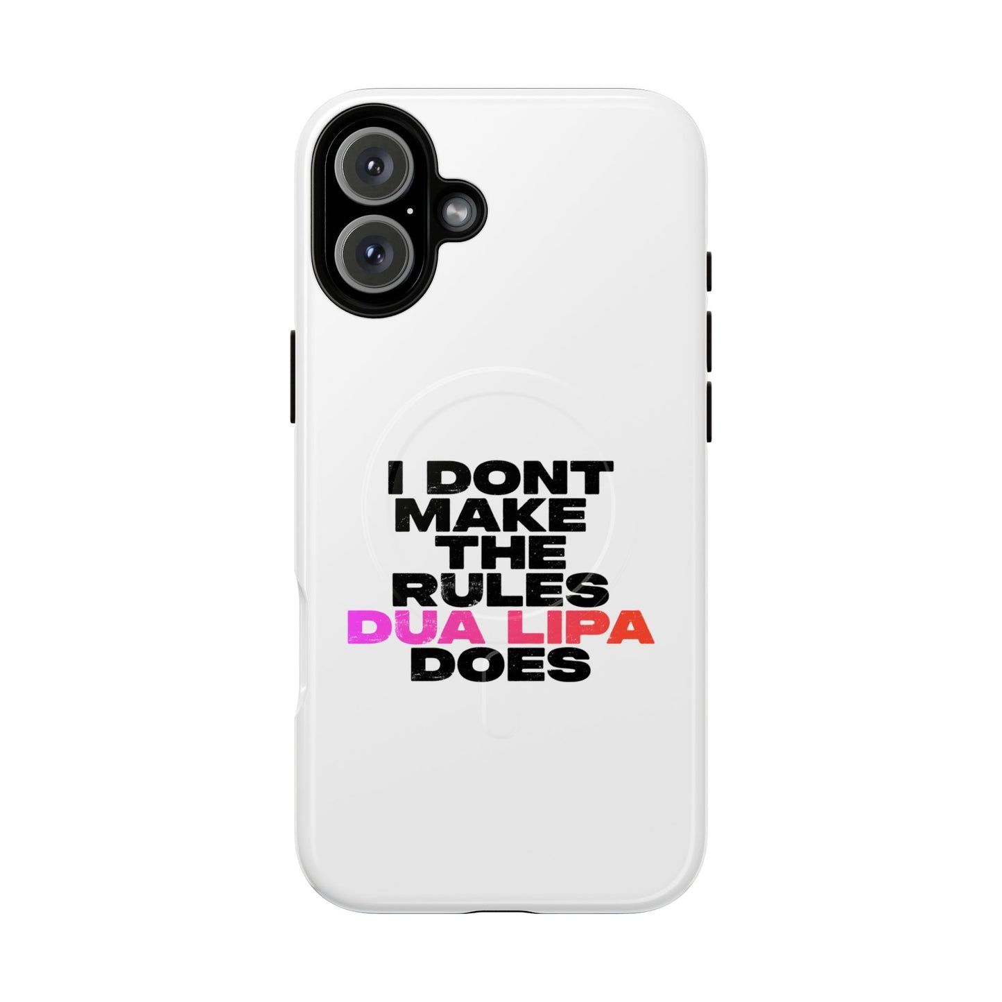 Retro Fade Letter Tough Magnetic Case