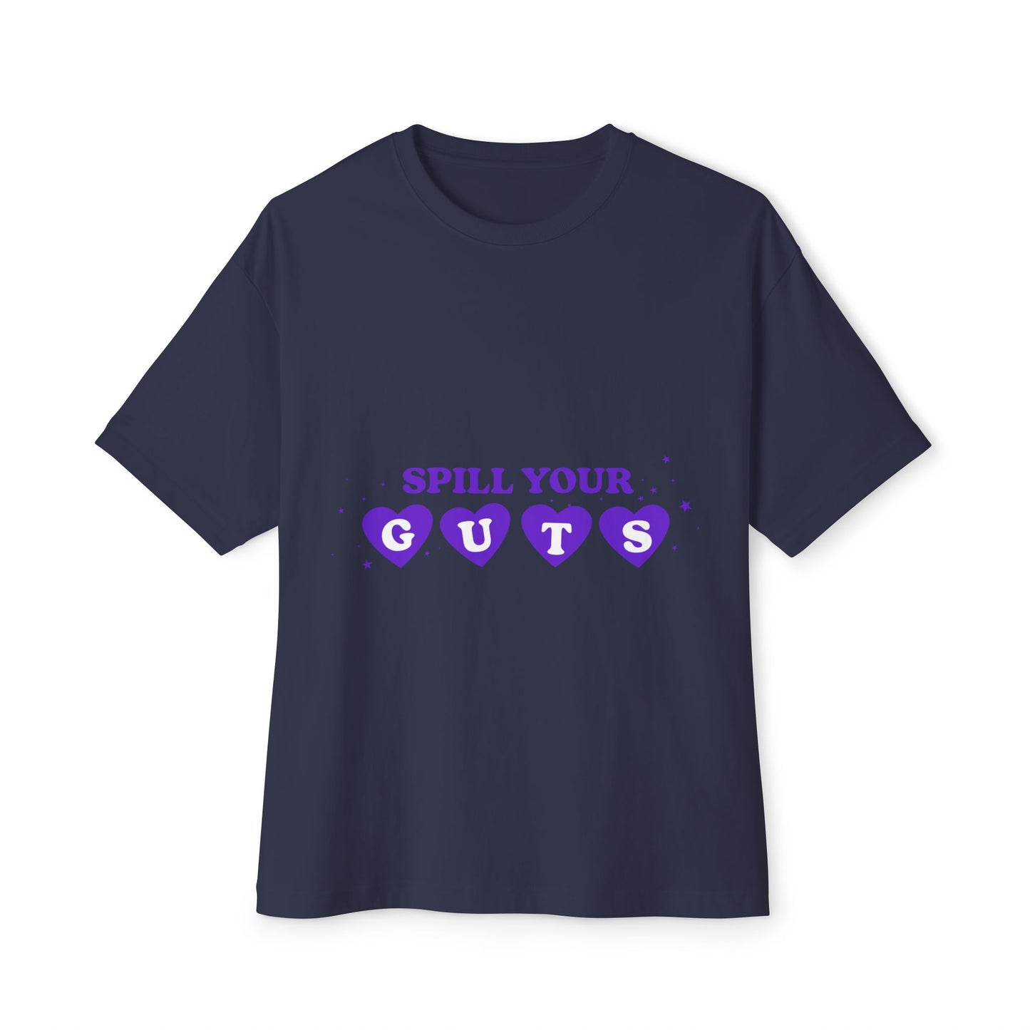 Spill Your Guts Heart-Oversized Tee