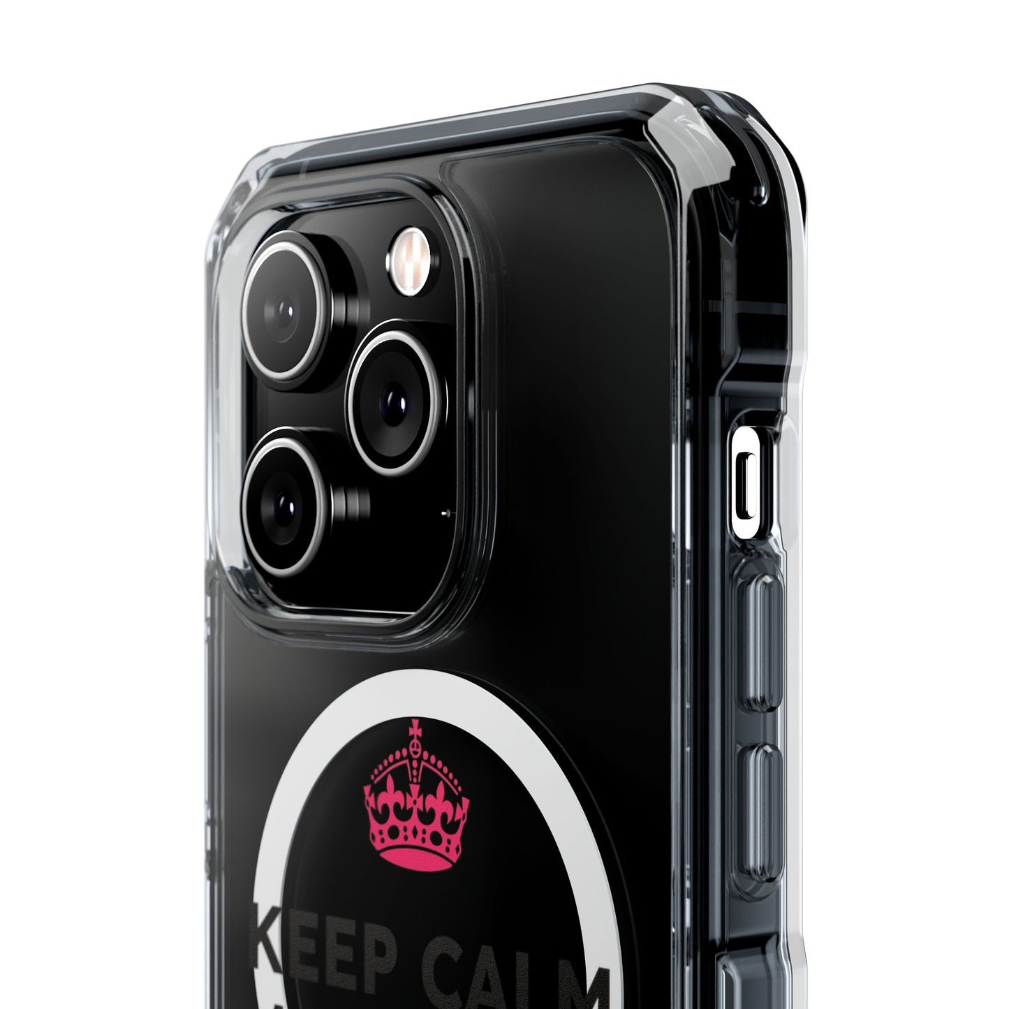 Crown over Katy Perry Signature” Magnetic Clear Impact cases