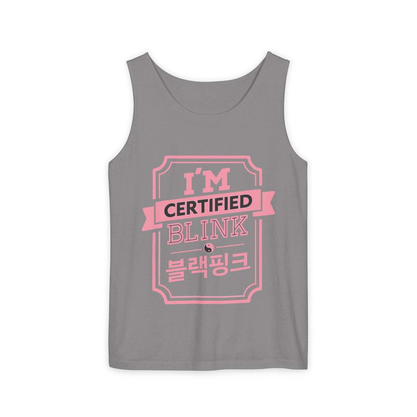 Certified BLINK Badge – Dyed Tank Top