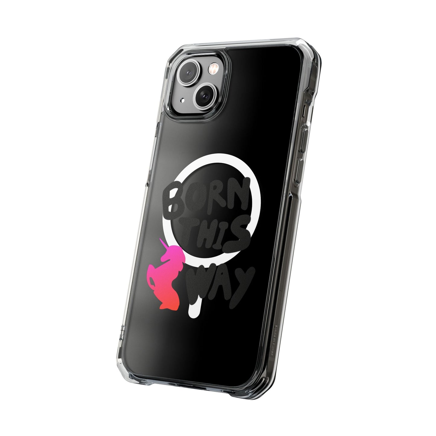 Born This Way Unicorn Magnetic clear case