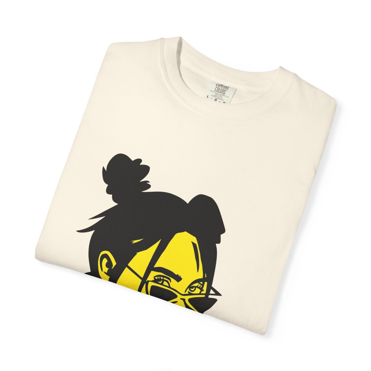 Neon Mood Portrait Unisex Dyed T-shirt