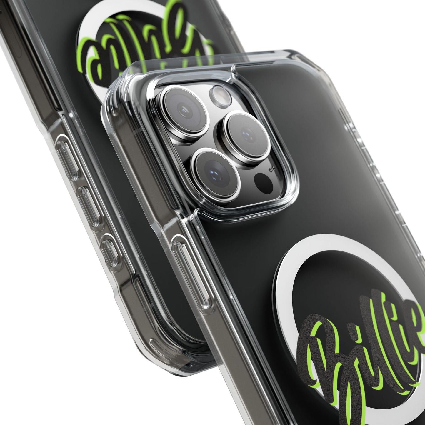 Electric Script Vibes Magnetic Clear Impact Case