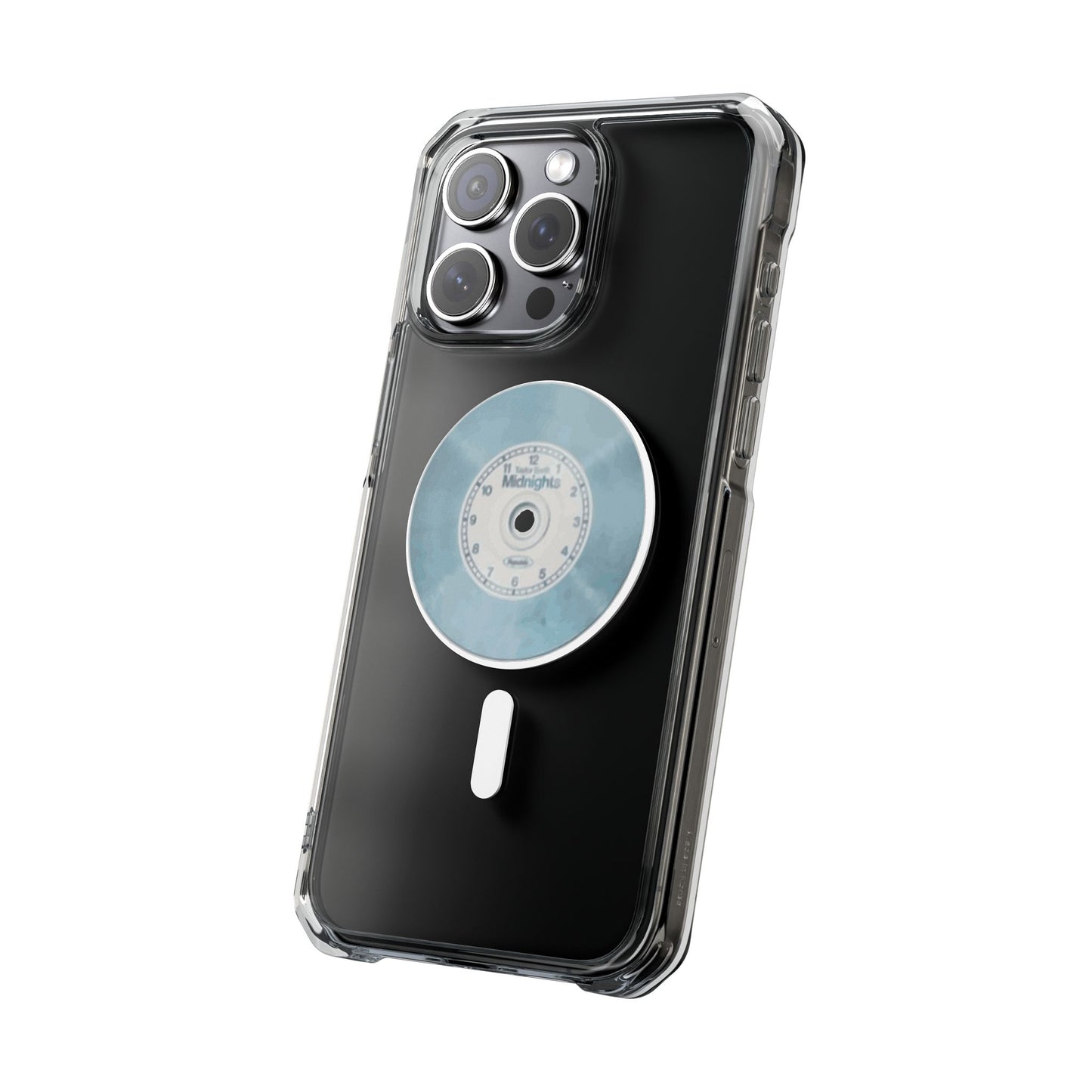 Midnight Vinyl Vibes Magnetic clear Impact Case