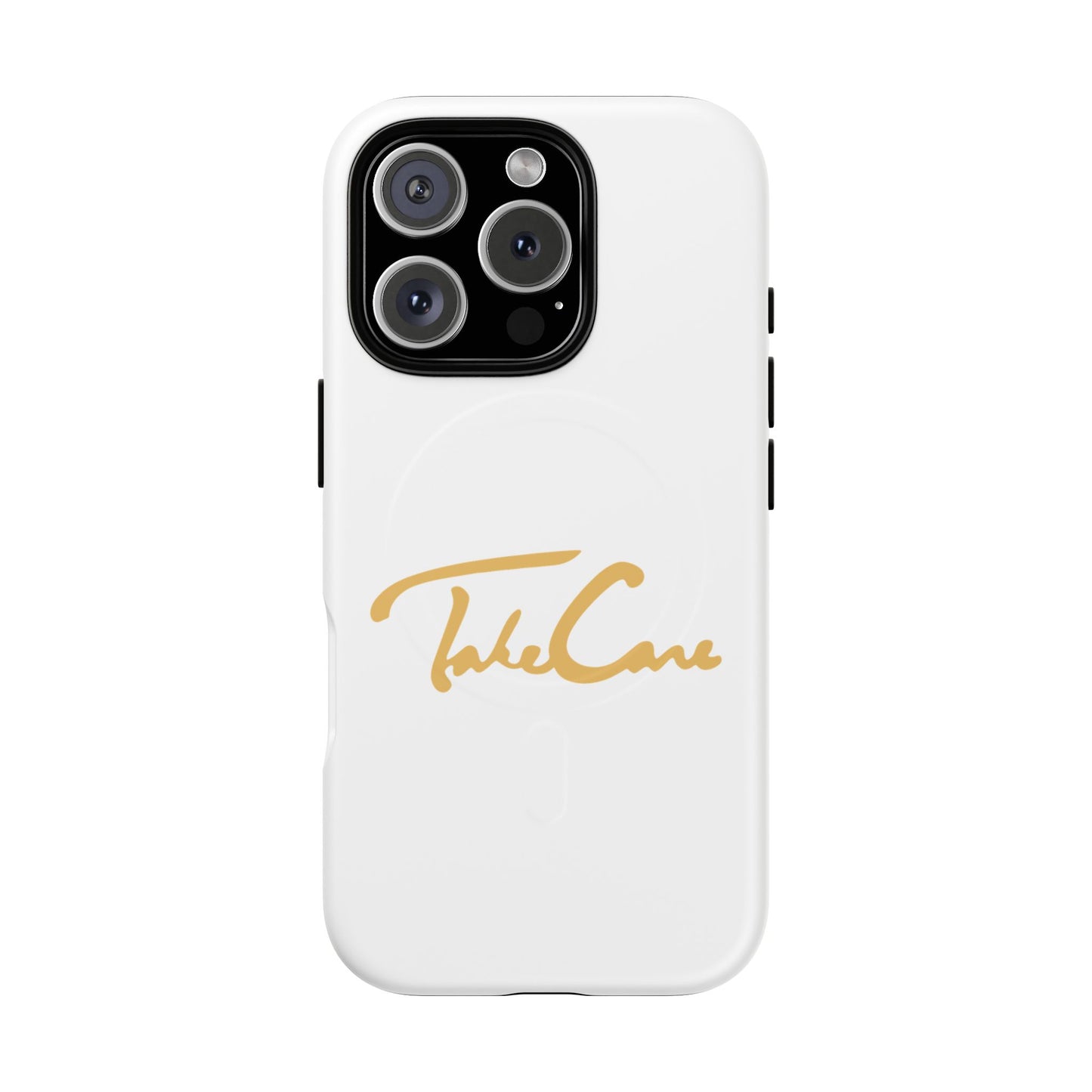 Take Care Gold Script Tough Magnetic Cases