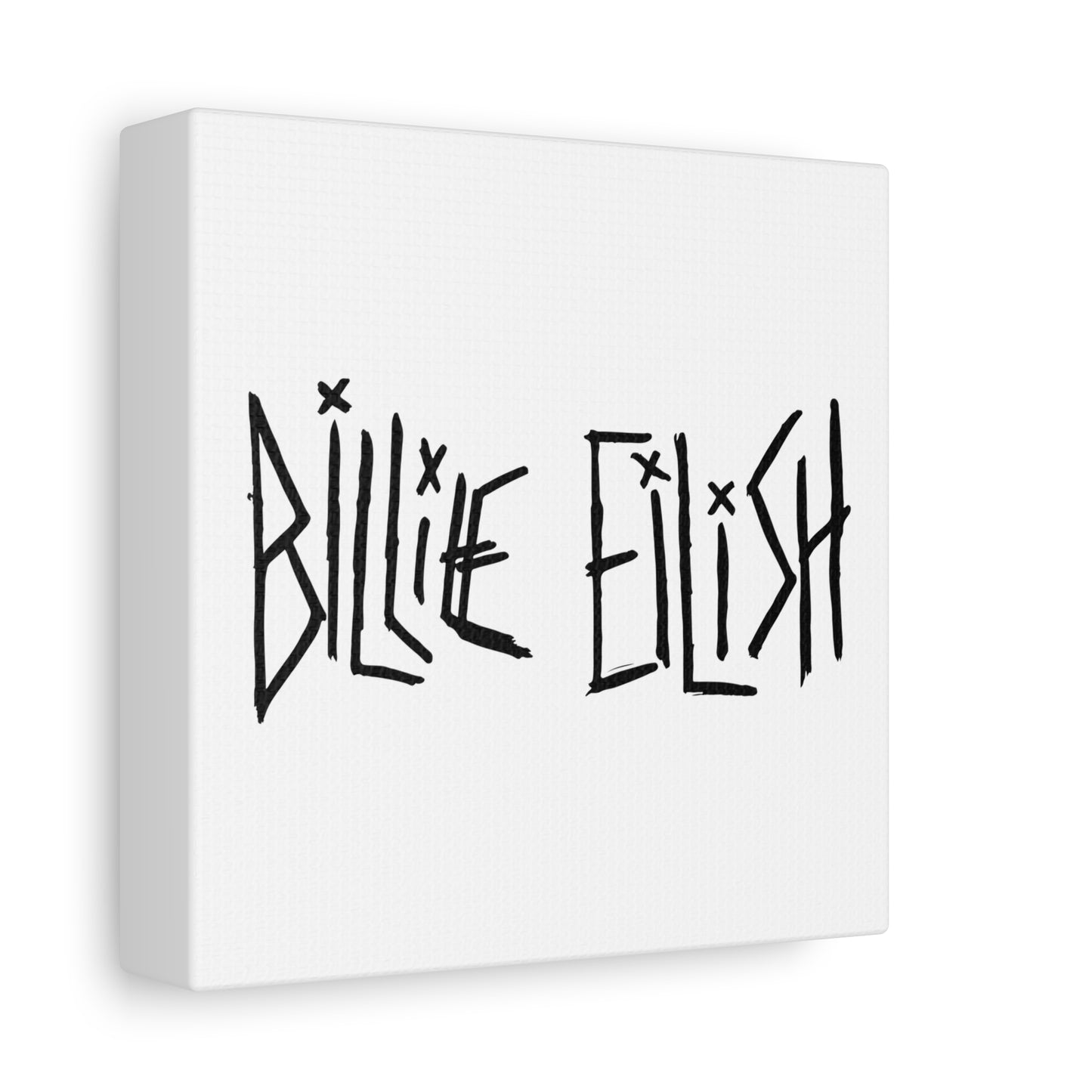 Twisted Ink Font Matte Canvas