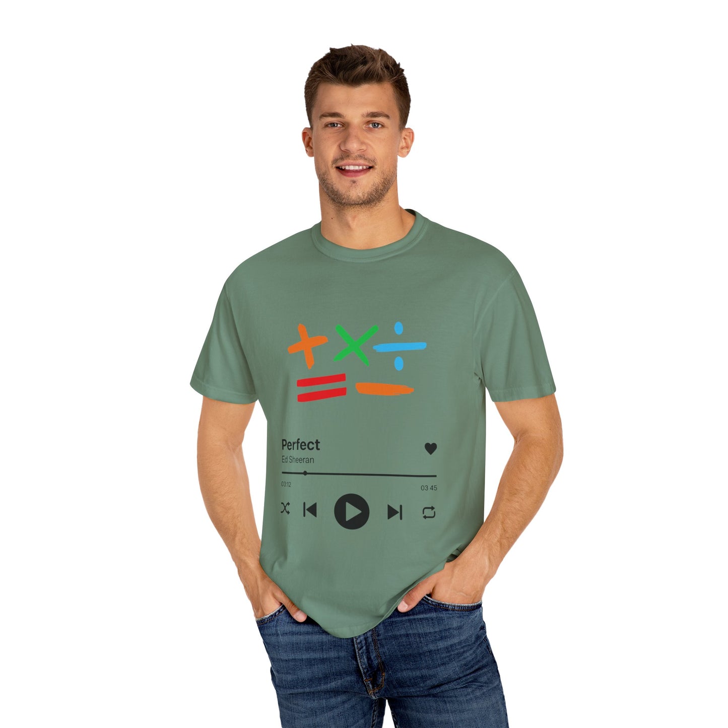 Ed Sheeran Music Edition Dyed T-Shirt | SnazzyMerch