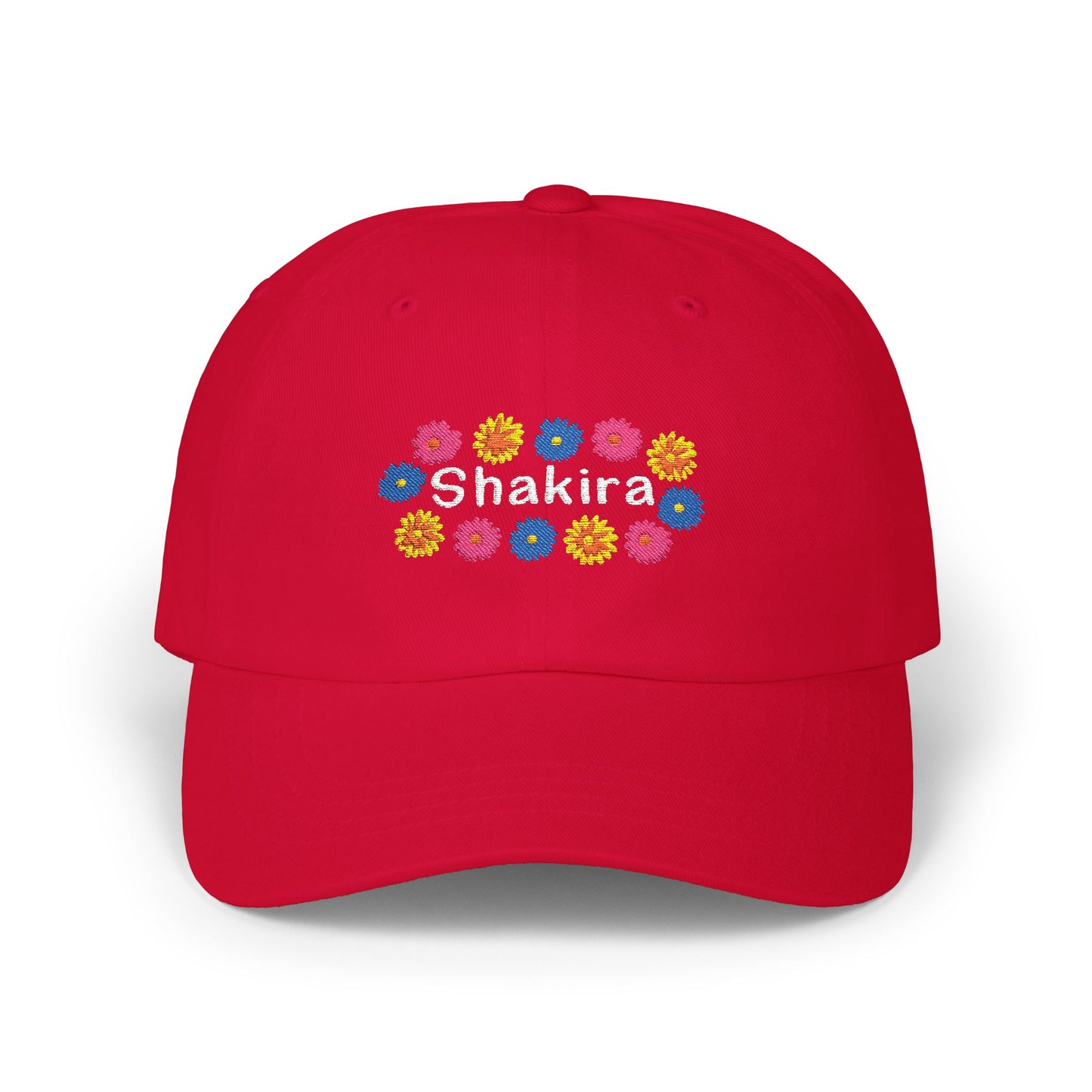 Retro Floral Groove Classic dad cap