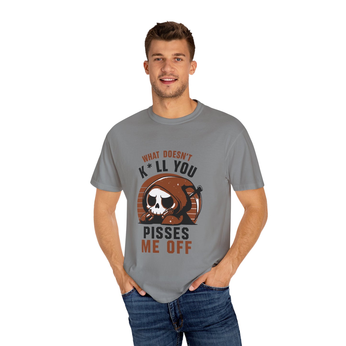 Dyed T-shirt – Snazzy Piss Me off Edition