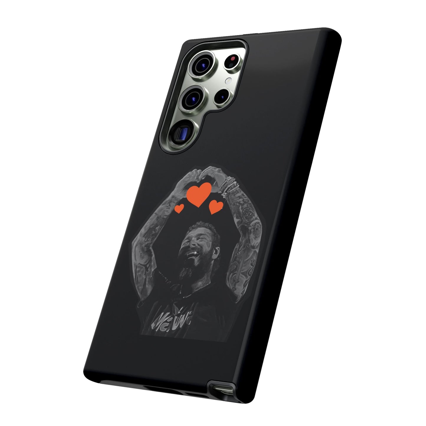 Tough Samsung Case (S20–S25) – Post Malone Heartfelt Wishes