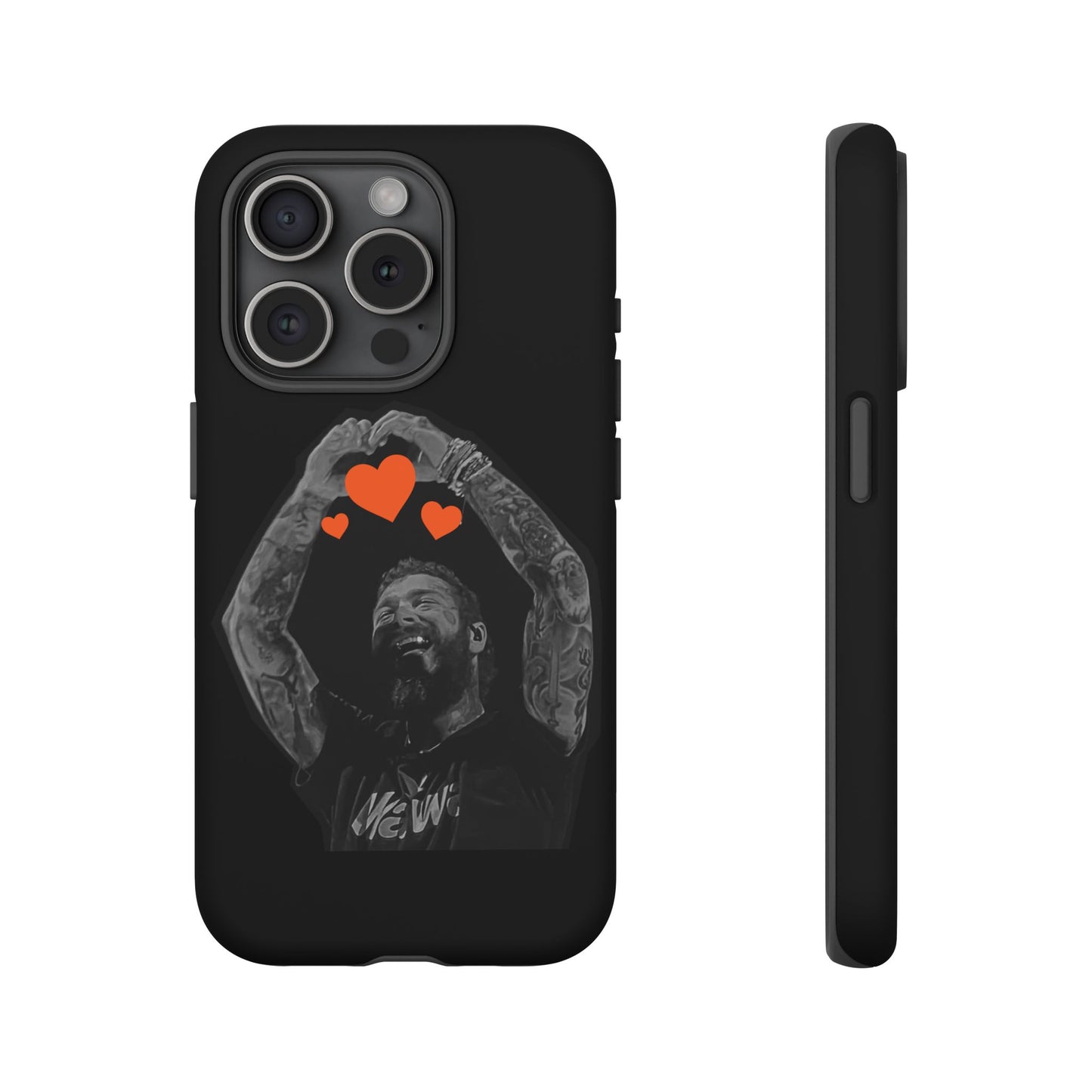 Tough iPhone Case (12–16 Pro Max) – Post Malone Heartfelt Wishes