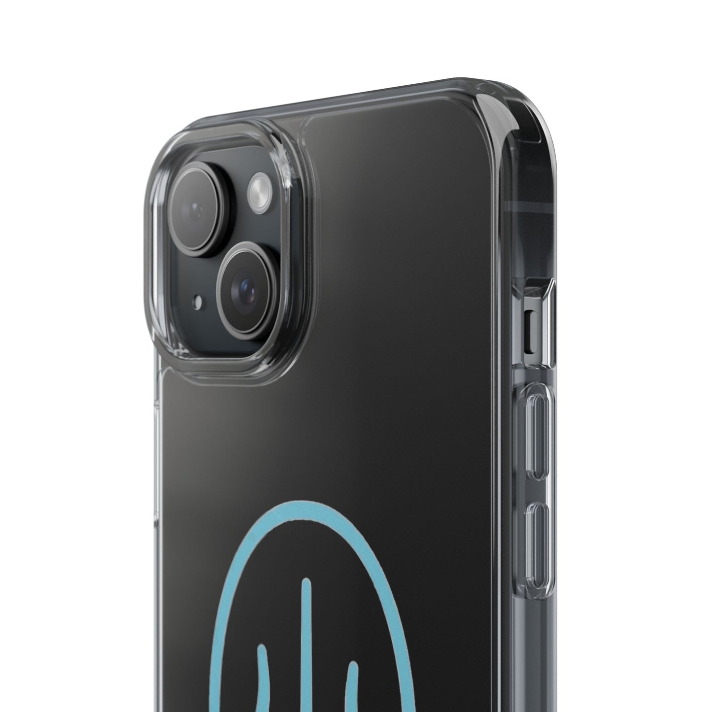 Split Mark Clear Case