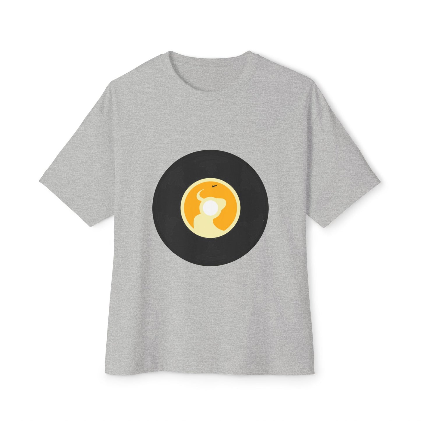 Crypto Rodeo Round Unisex Oversized Boxy Tee