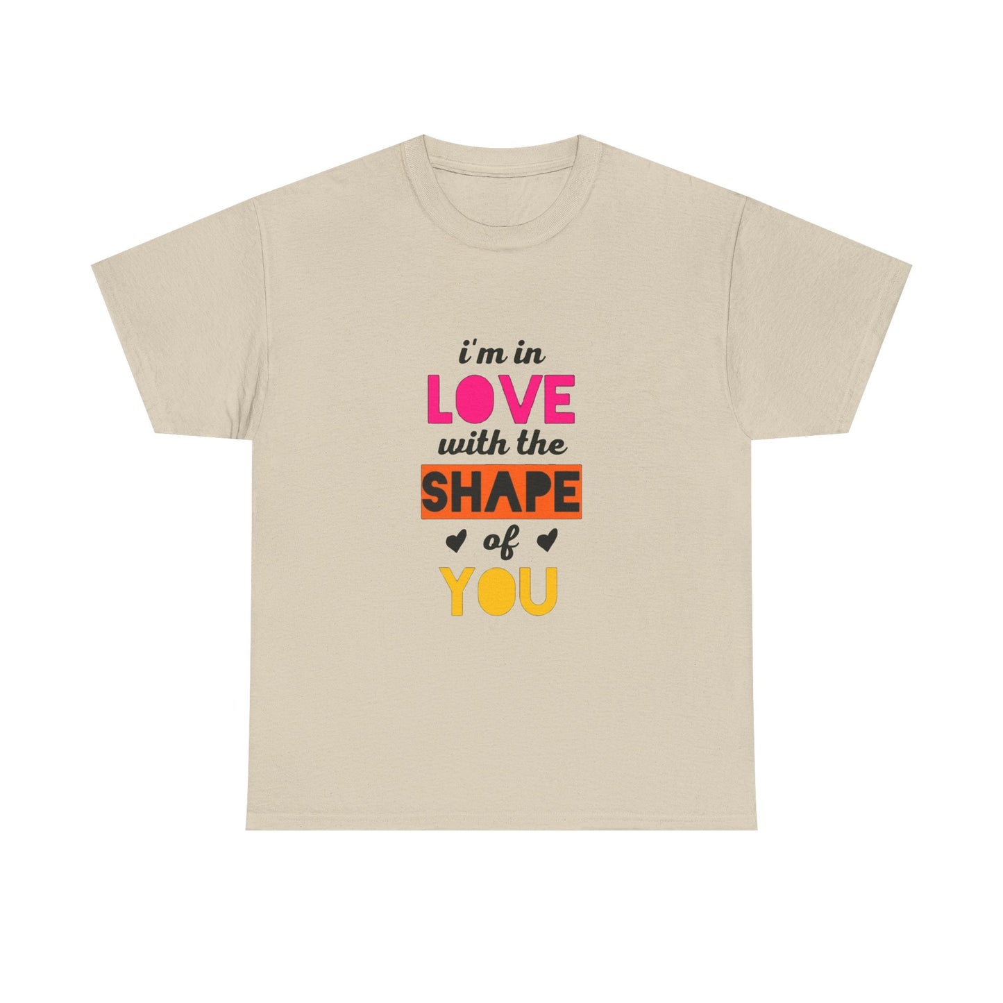 Orange Divide Symbol Unisex Heavy Cotton Tee