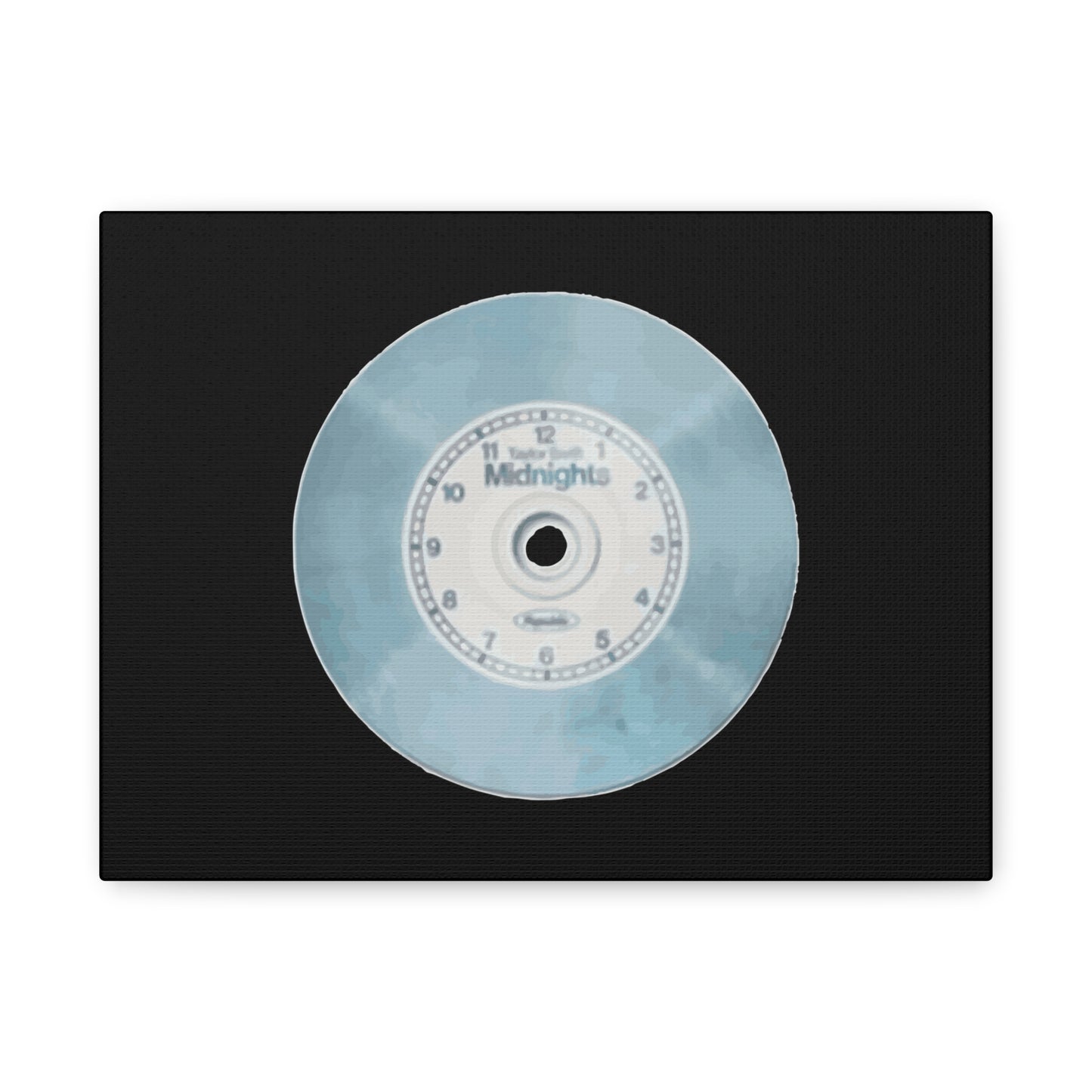 Midnight Vinyl Vibes Matte Canvas