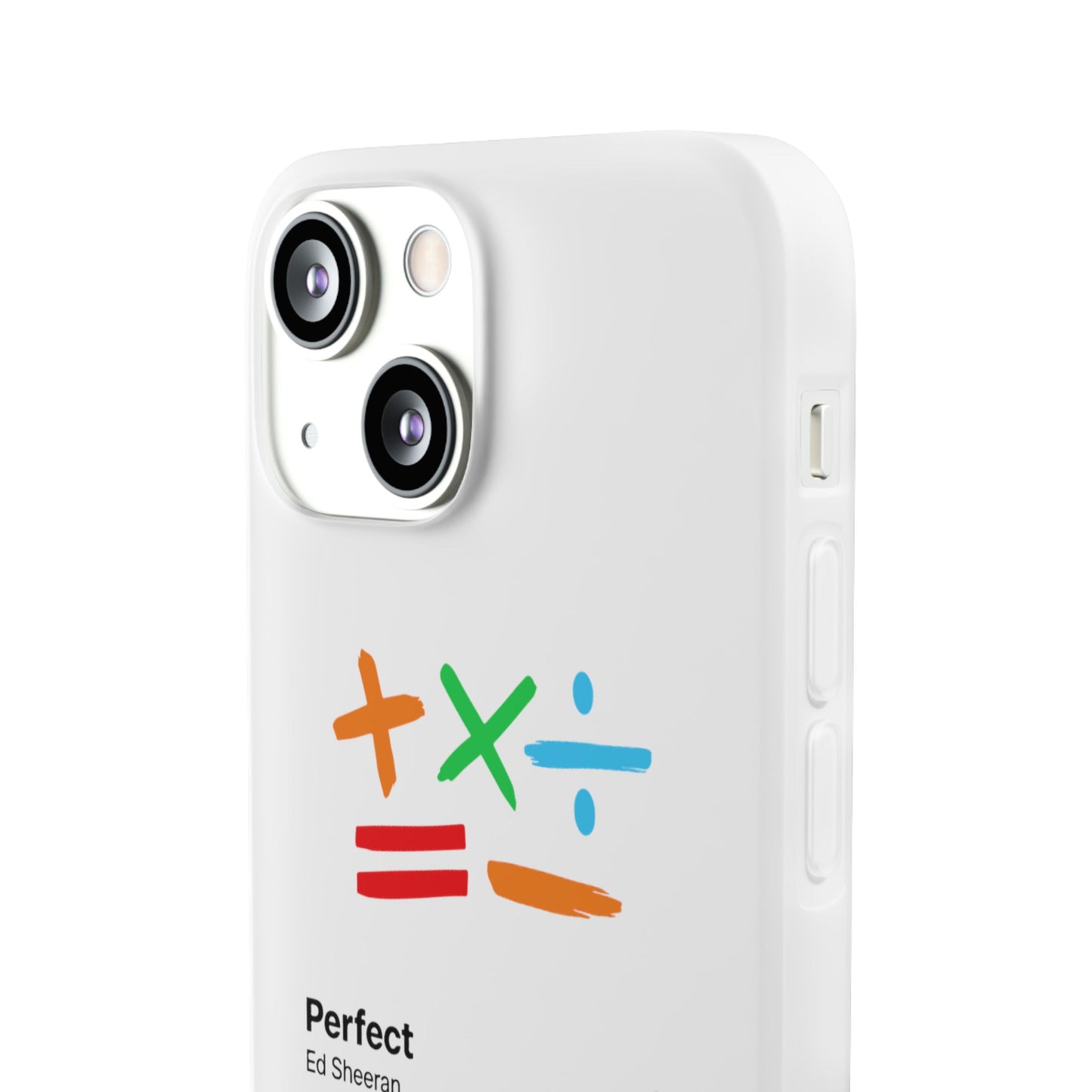 Flexi Case – Ed Sheeran Music Design (iPhone X–16 Pro Max)