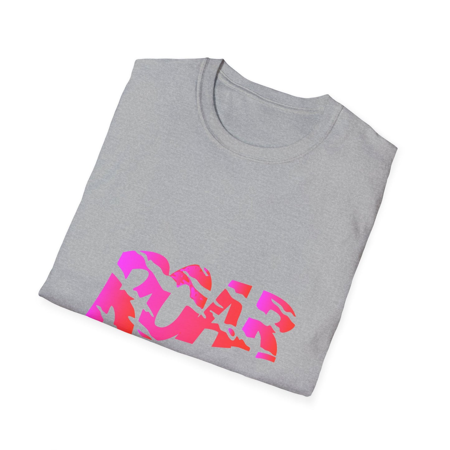 Gradient Roar - Unisex Softstyle T-shirt