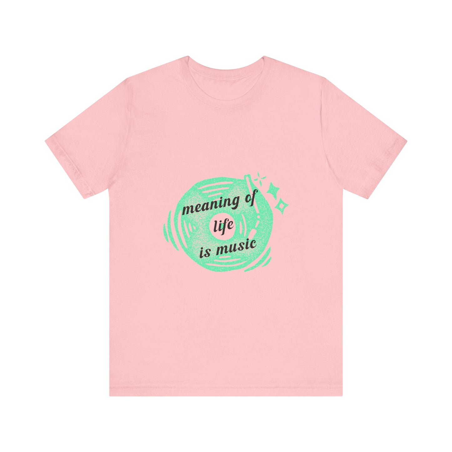 Vinyl Dreams Speak Unisex Jersey short sleeve tee