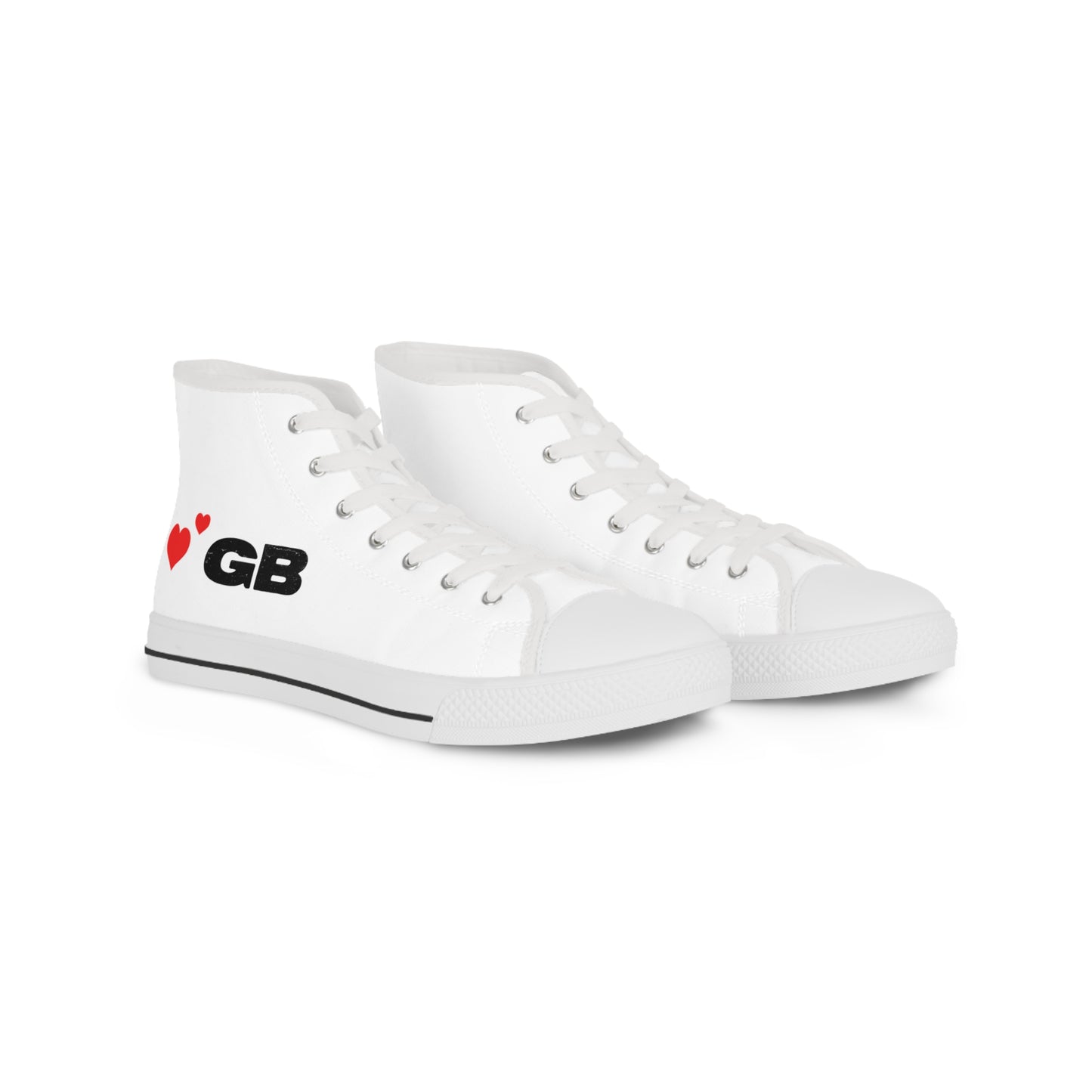 Heart Beats Louder High Top Sneakers