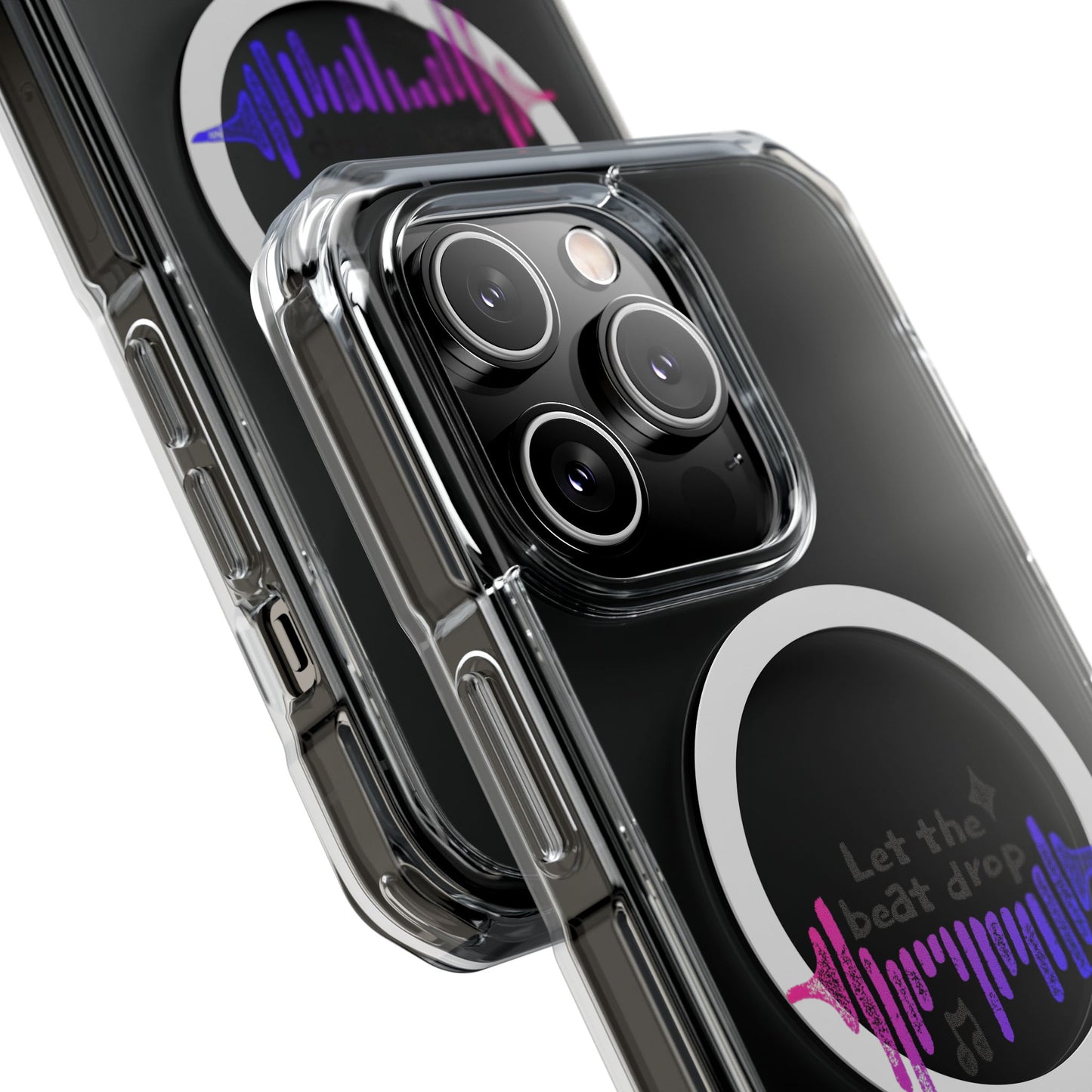 Bold Beats Visualizer Magnetic clear Impact Case