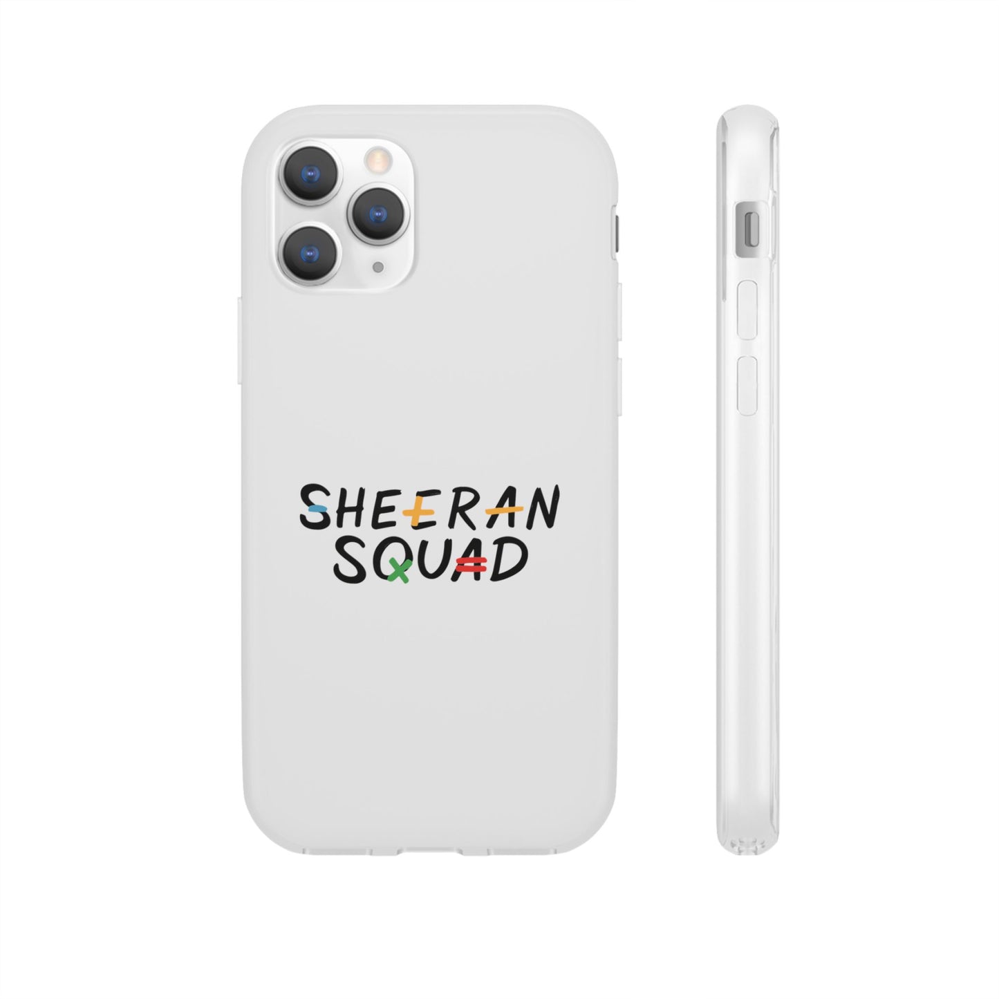 Ed Sheeran Squad Flexi iPhone Case | Minimal & Sleek