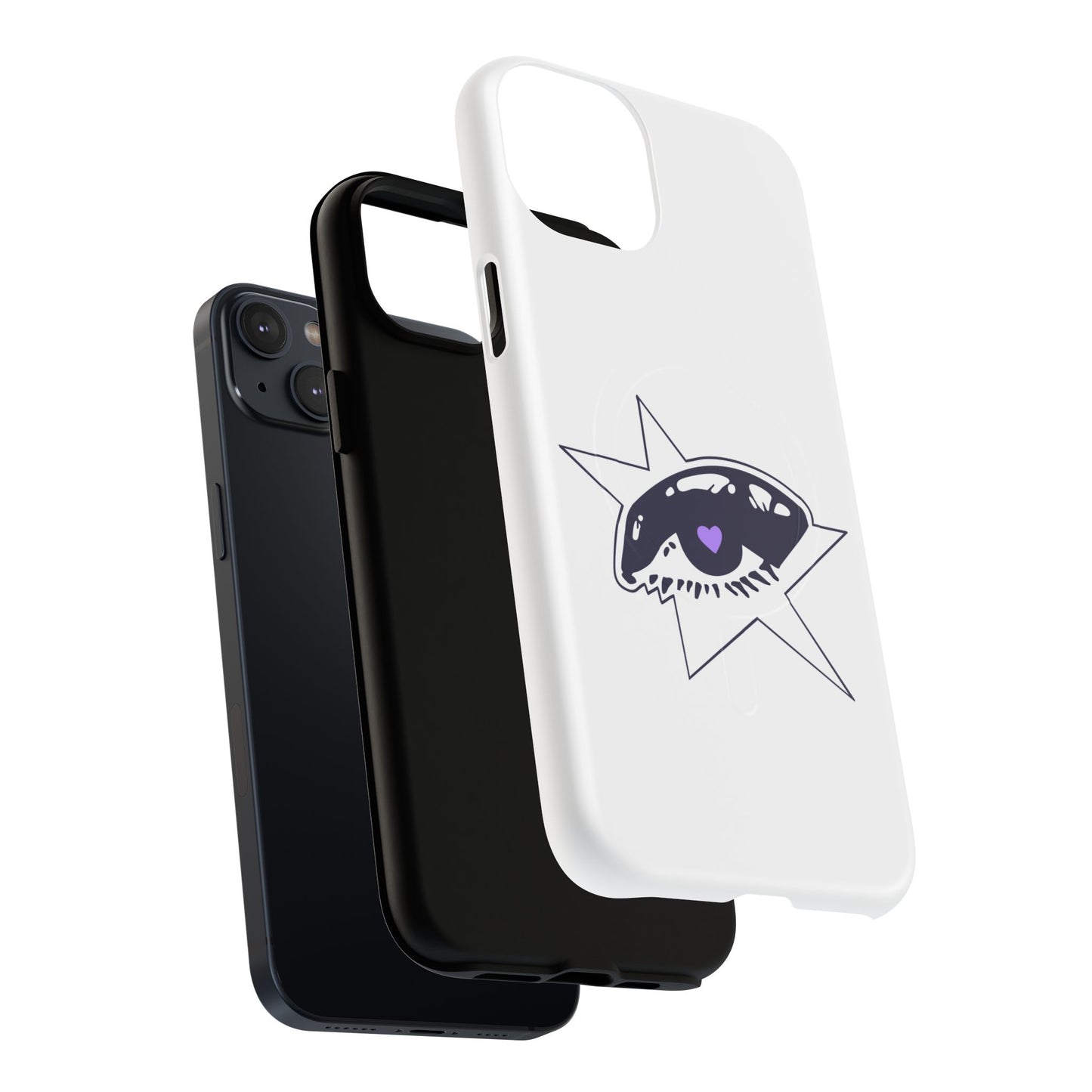 Purple Starry Eye Tough Magnetic phone case