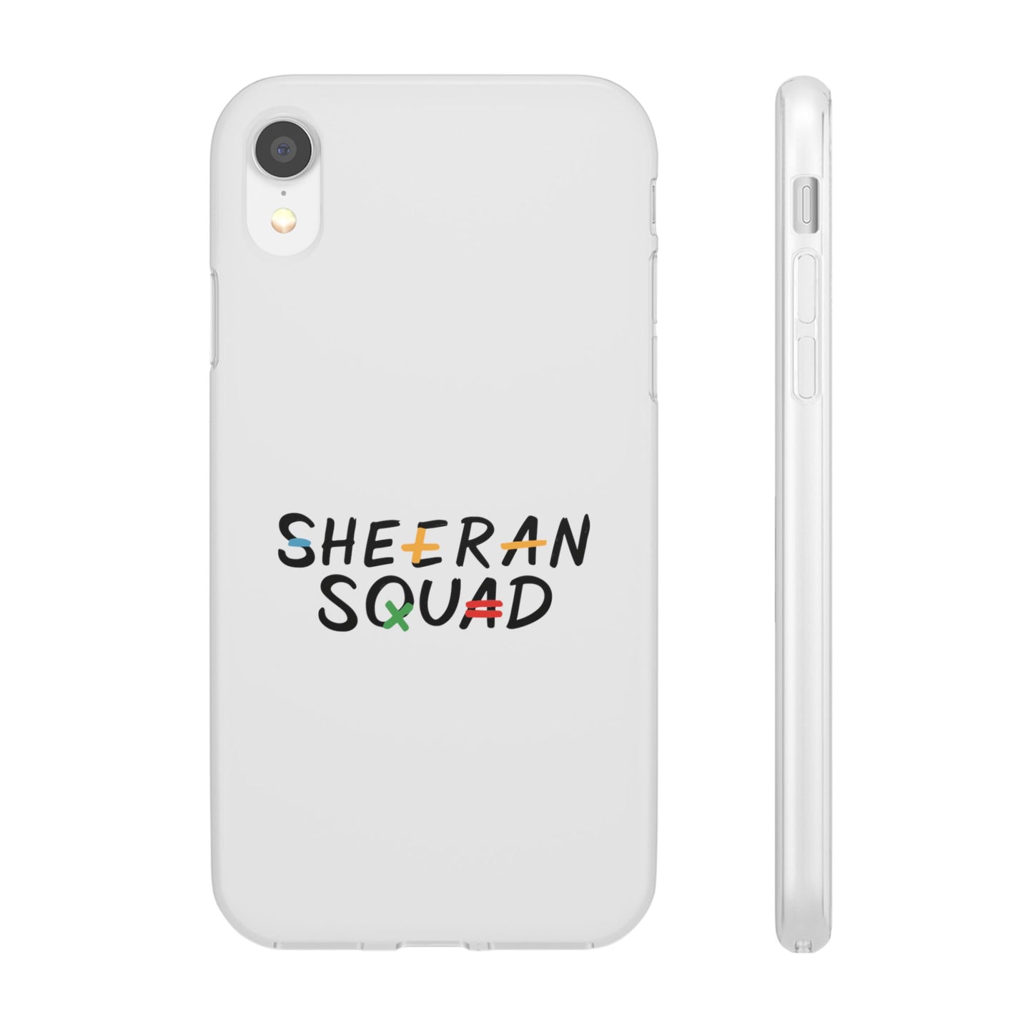 Ed Sheeran Squad Flexi iPhone Case | Minimal & Sleek