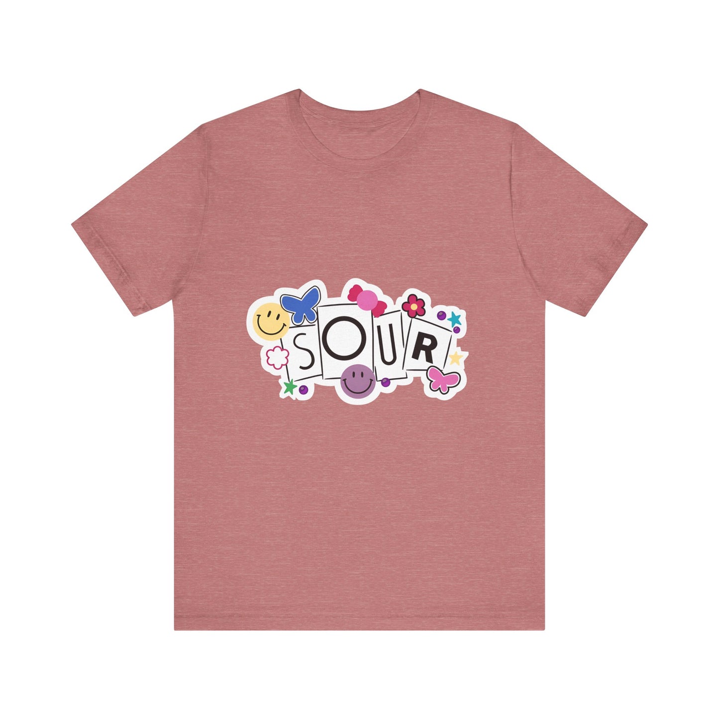 Olivia Rodrigo Unisex Jersey Short Sleeve Tee - Sour