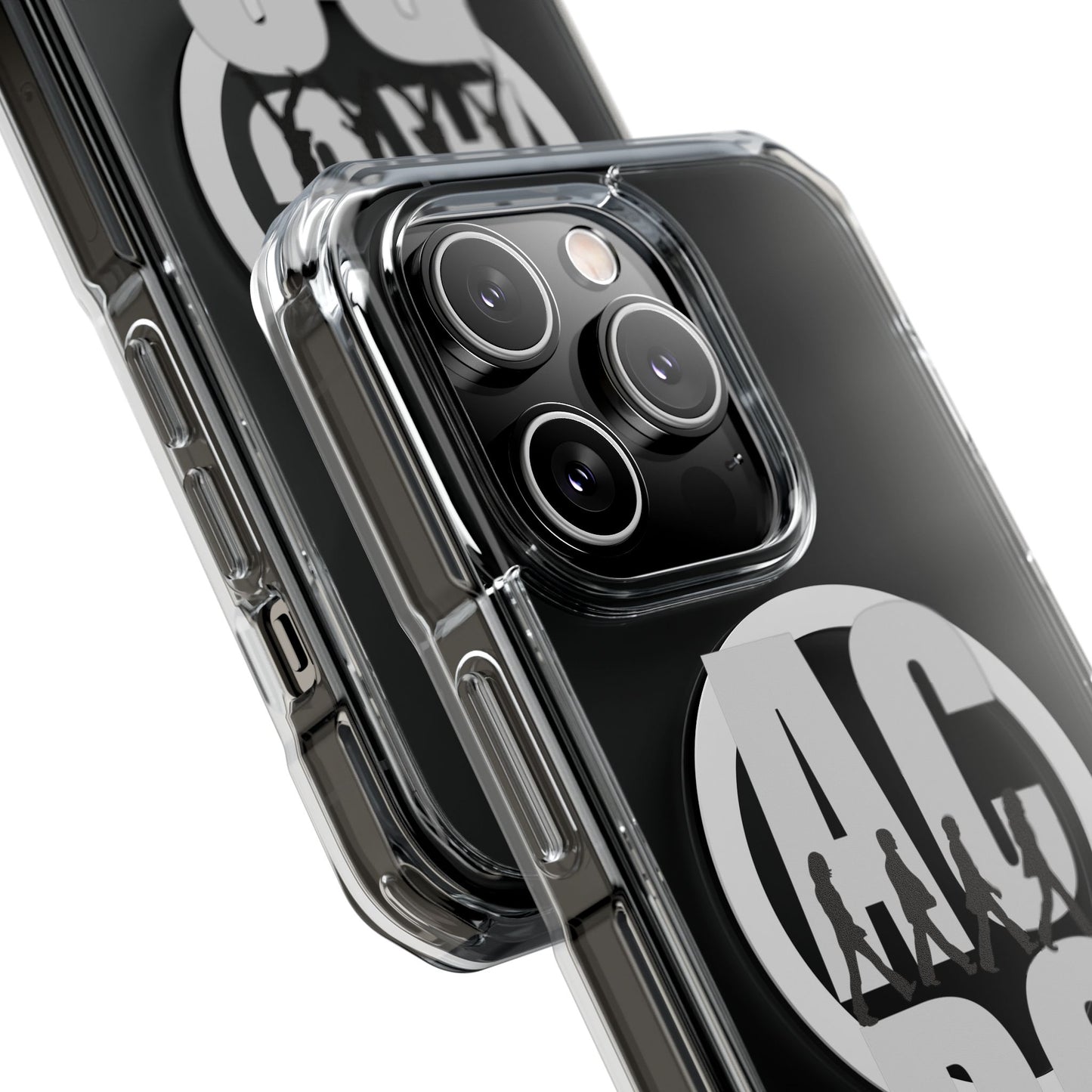 Retro Walk Rock Magnetic Clear Impact case