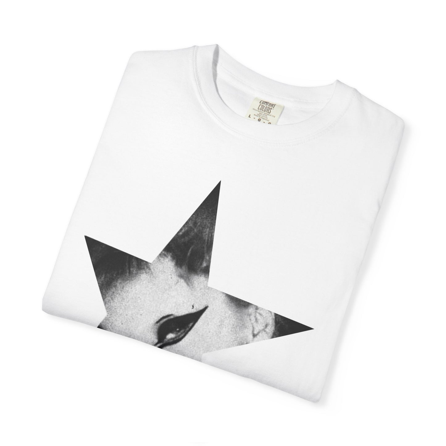 Born This Way Star Face-Unisex Dyed Tshirt