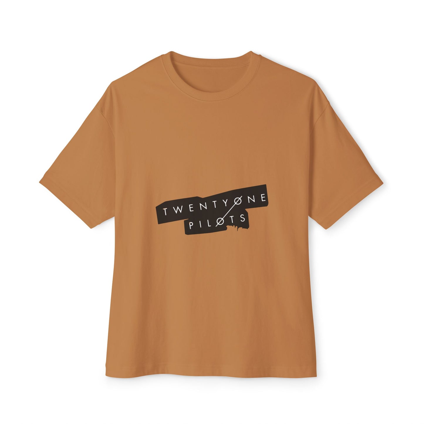 Tilted Echo Unisex Oversized Boxy Tee