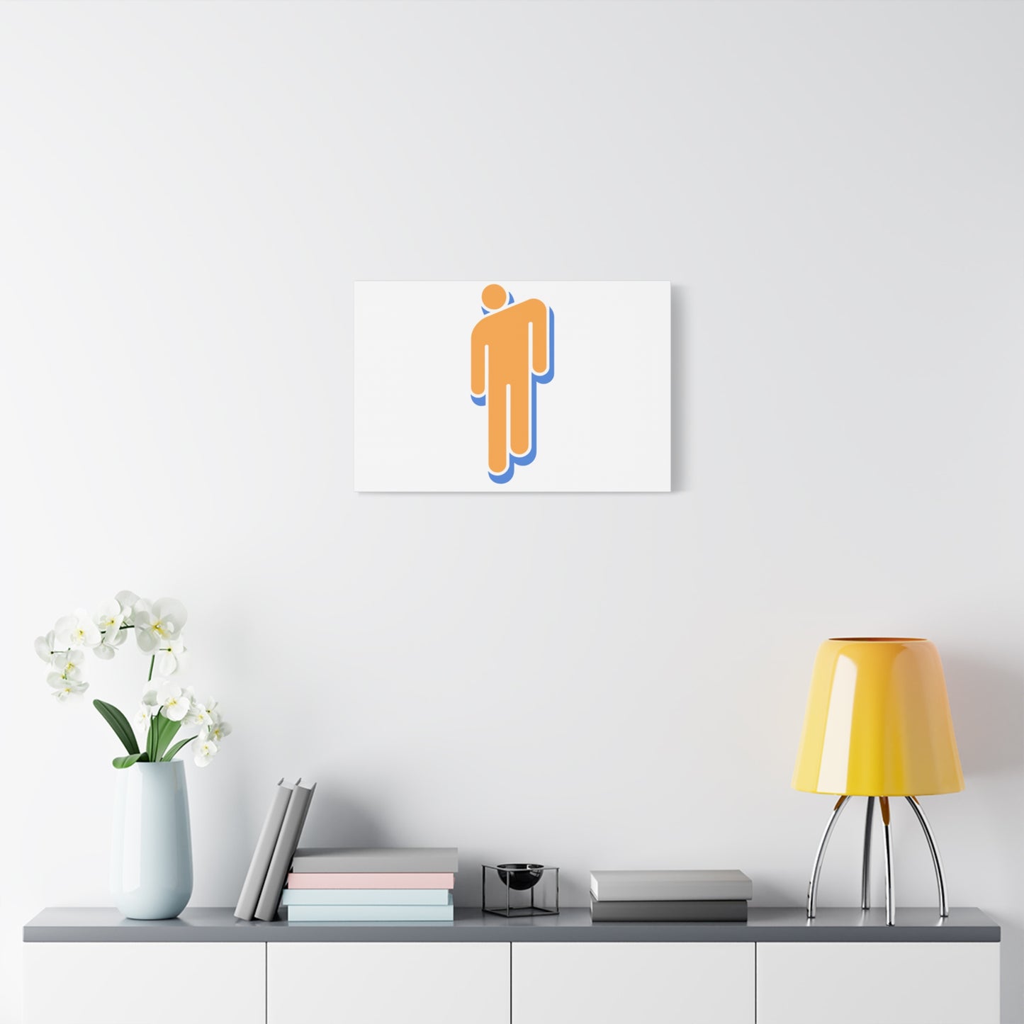 Walk Alone Icon Matte Canvas