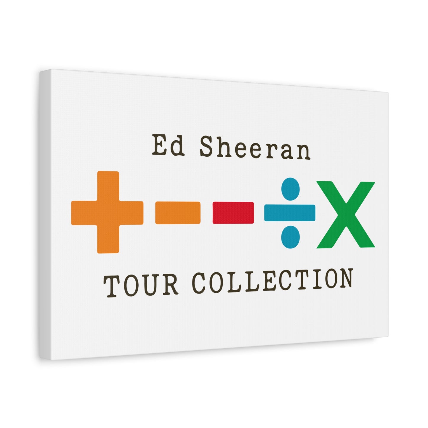 Matte Stretched Canvas, 1.25" Depth – Ed Sheeran Edition
