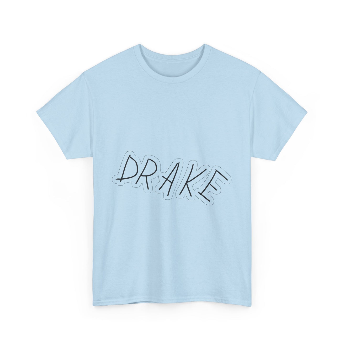 Dra-ke Graffiti Script Heavy Cotton Tee