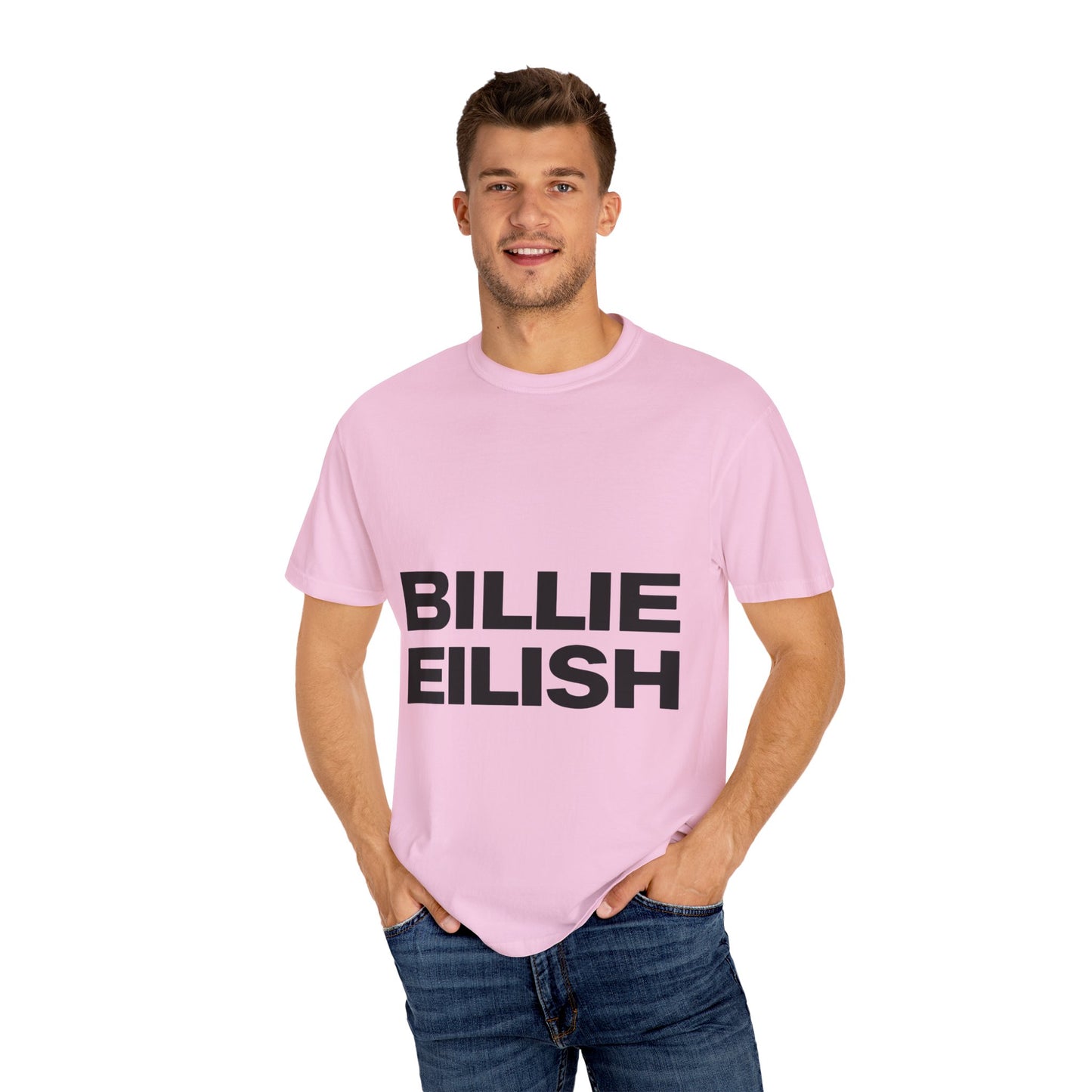Stacked Glow Text Unisex Dyed T-shirt
